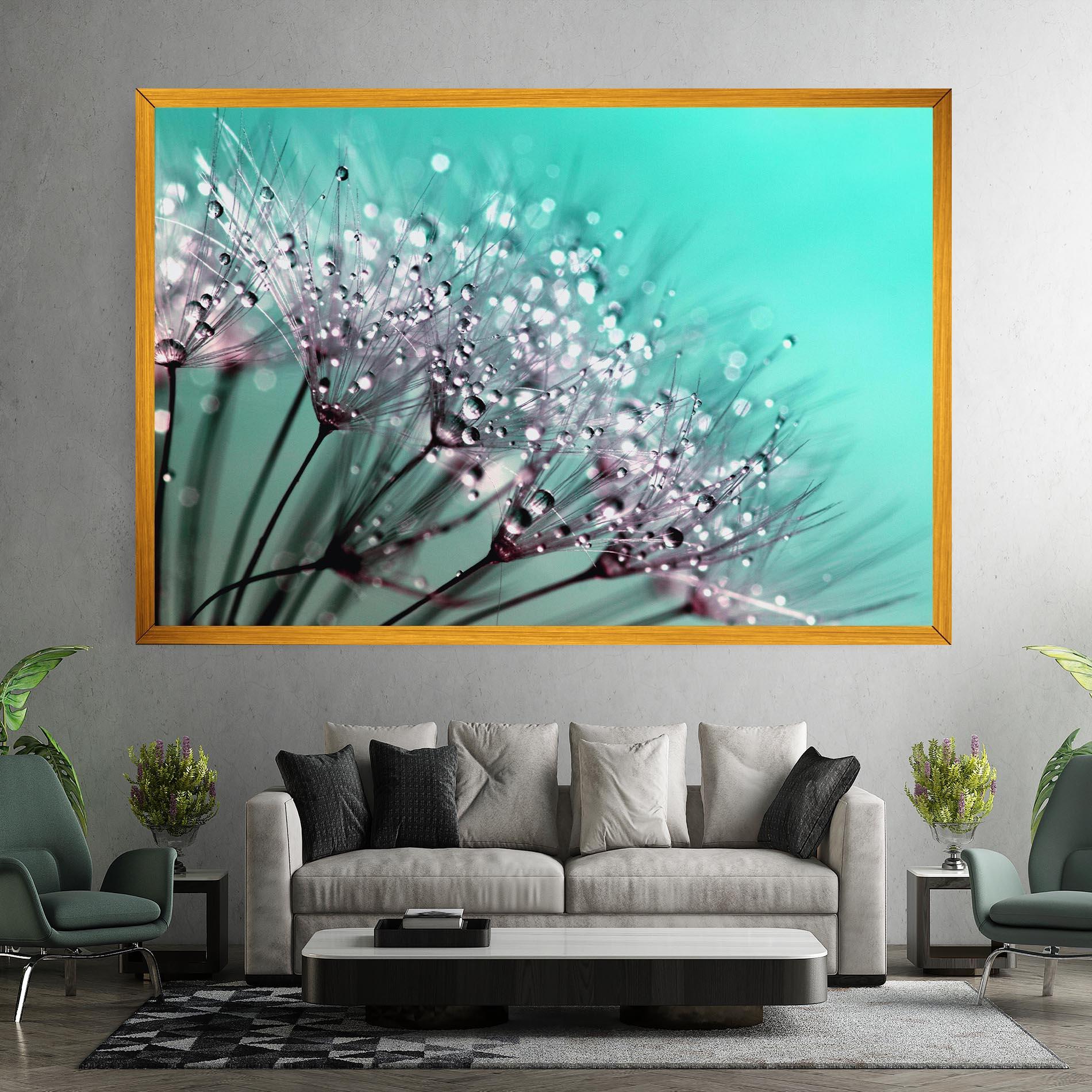 Tablou Canvas Water Flower mockup 7