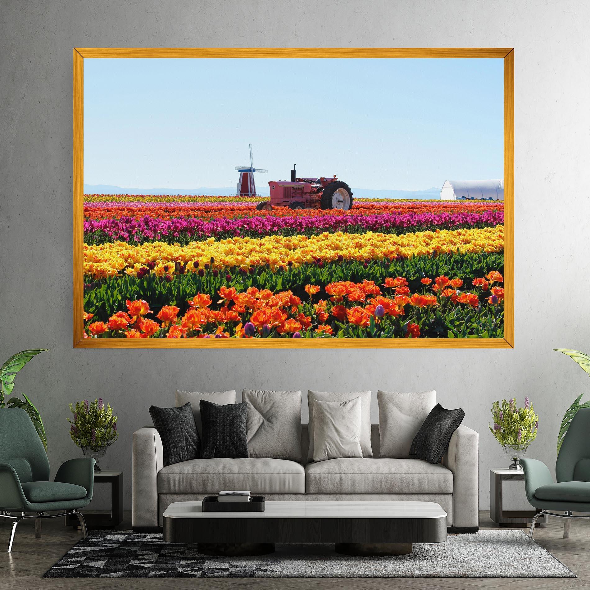 Tablou Canvas Working Wild Field mockup 7