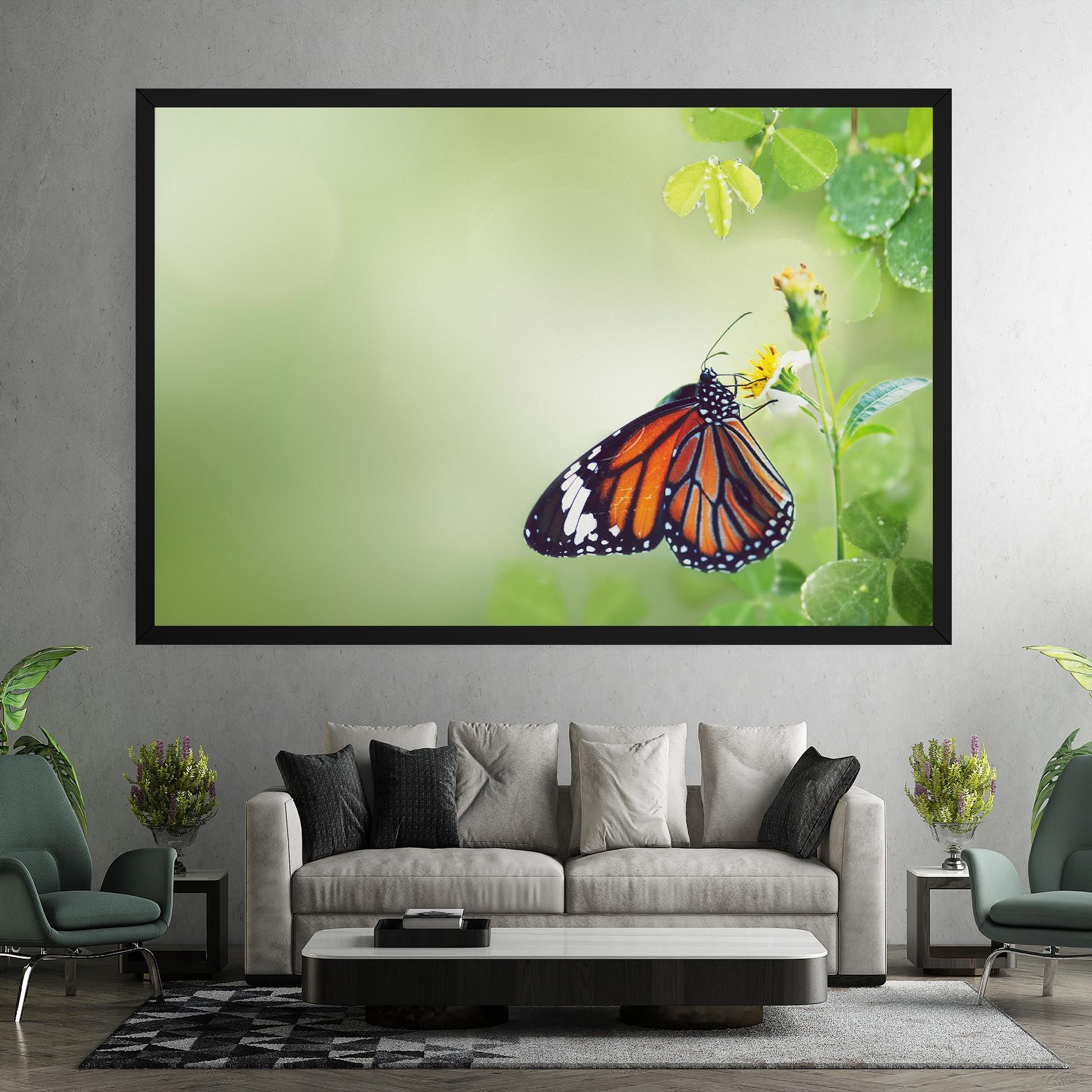 Butterfly Wild Plant mockup 7