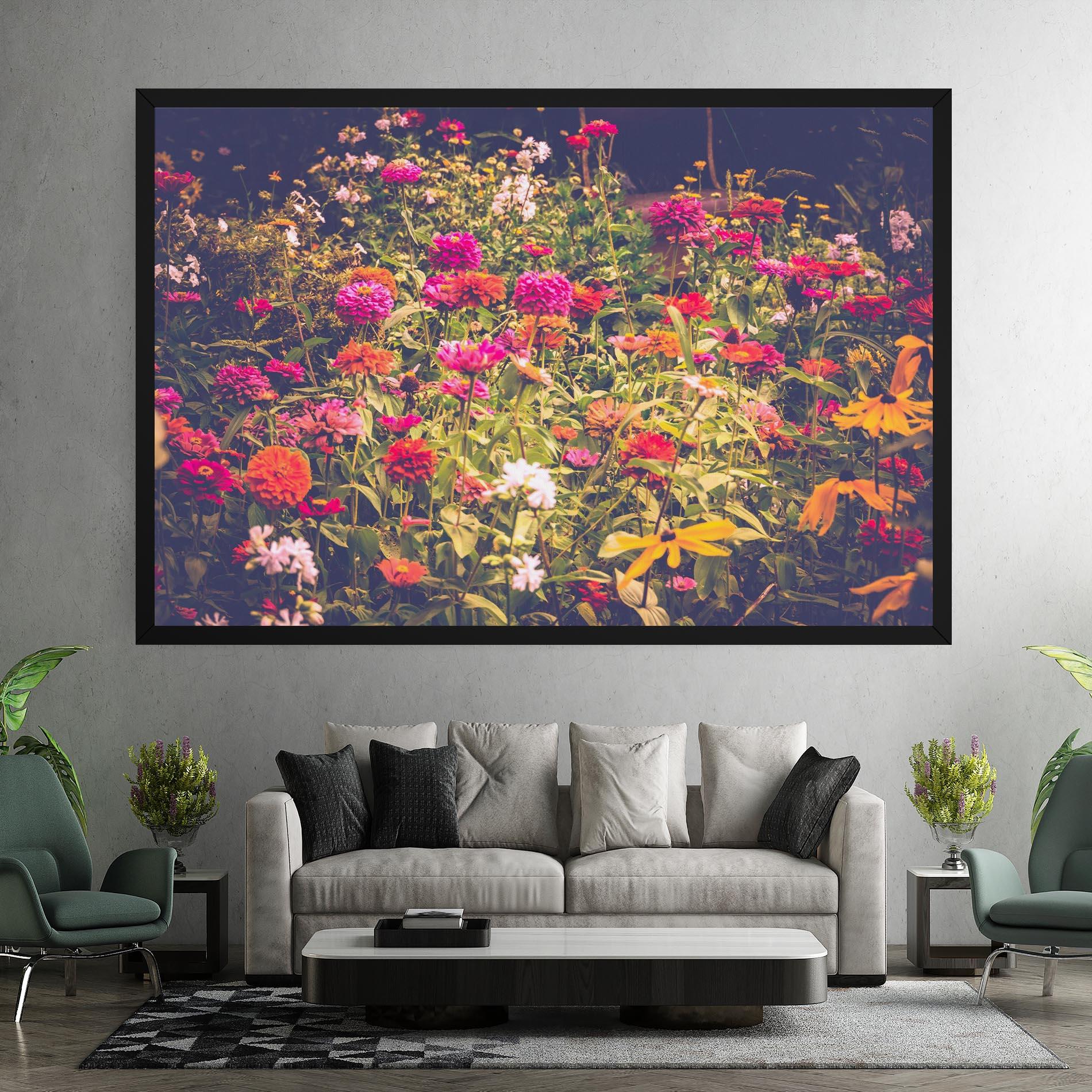 Tablou Canvas Colorful Wild Field mockup 7