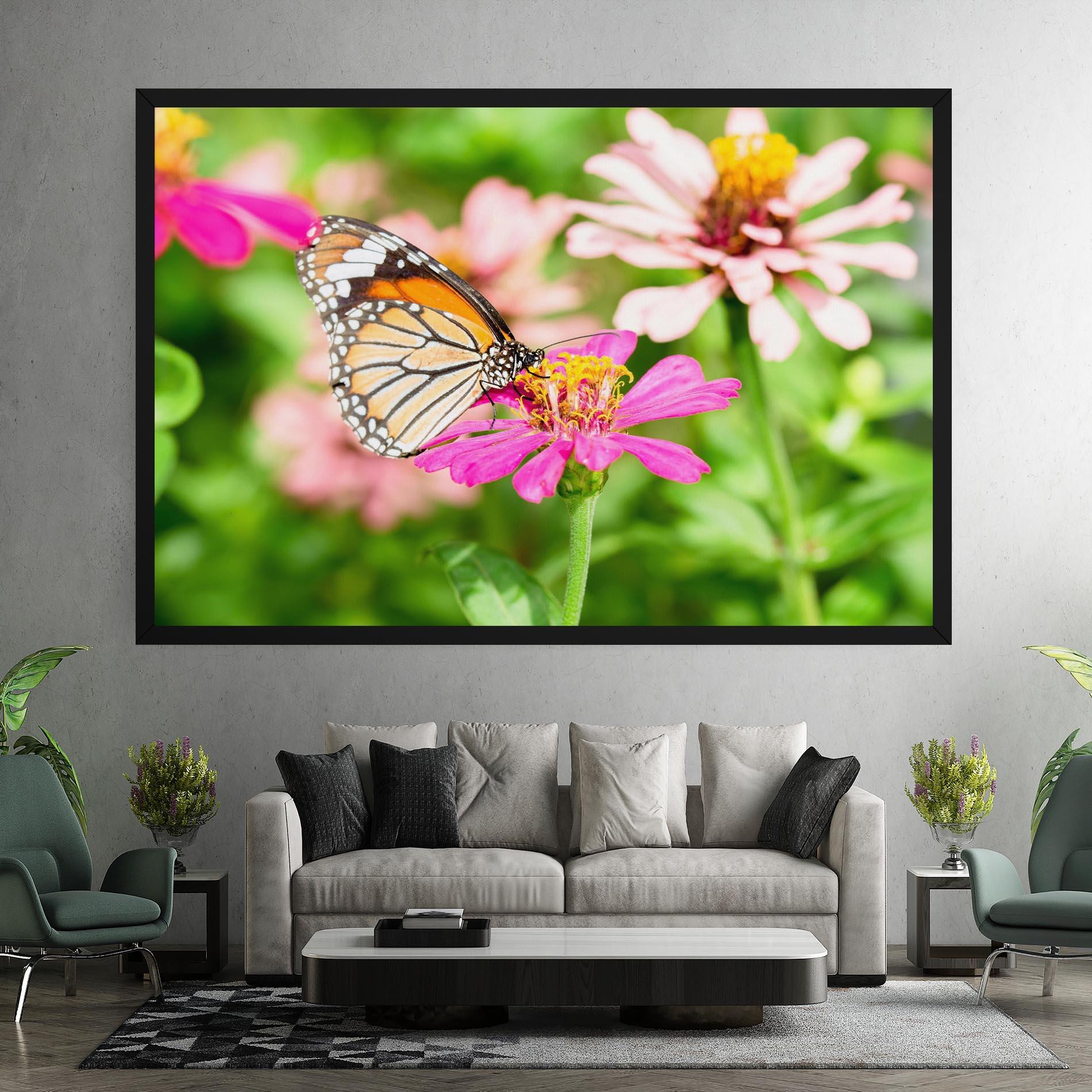 Tablou Canvas Daylight Butterfly mockup 7
