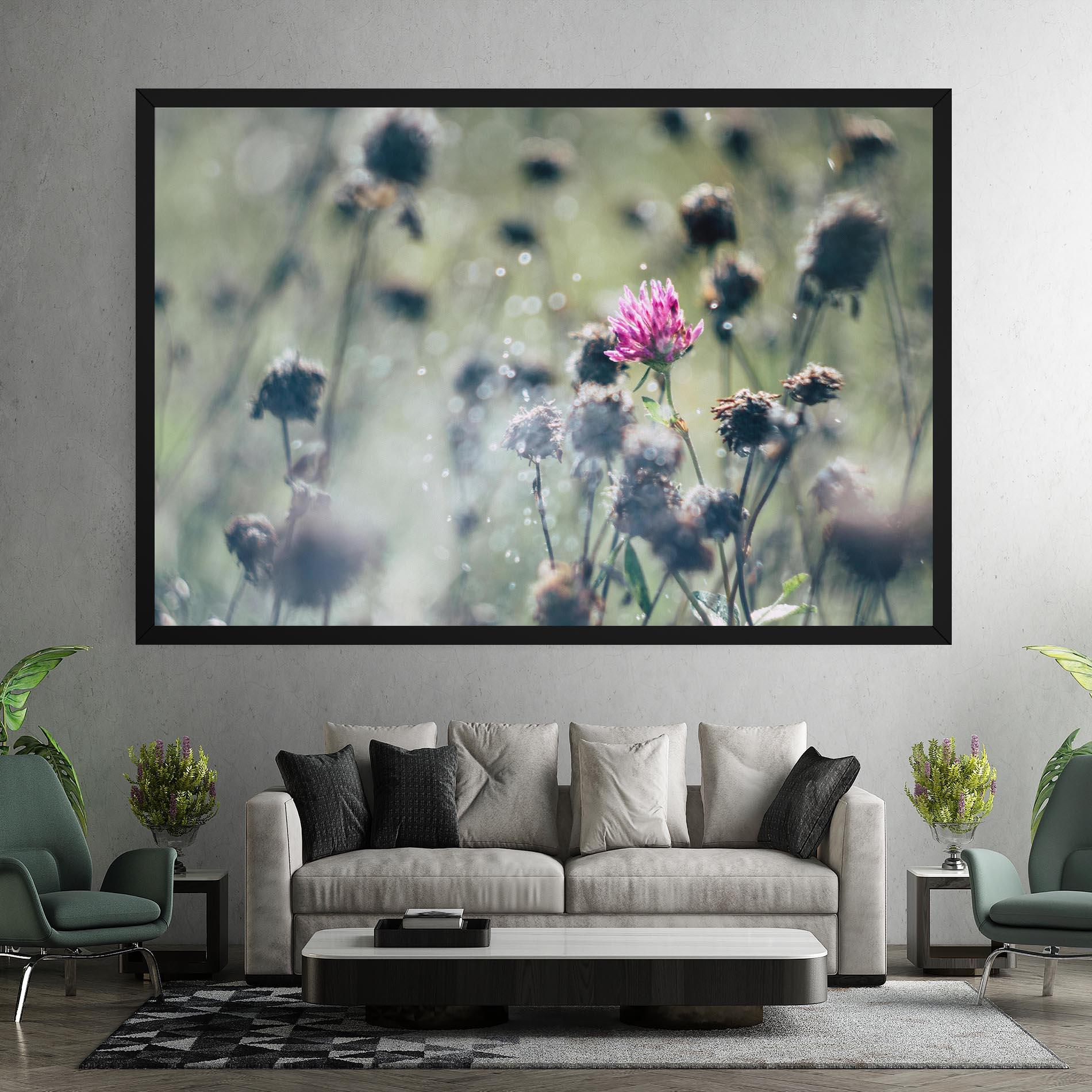 Tablou Canvas Dreamy Purple Flower mockup 7