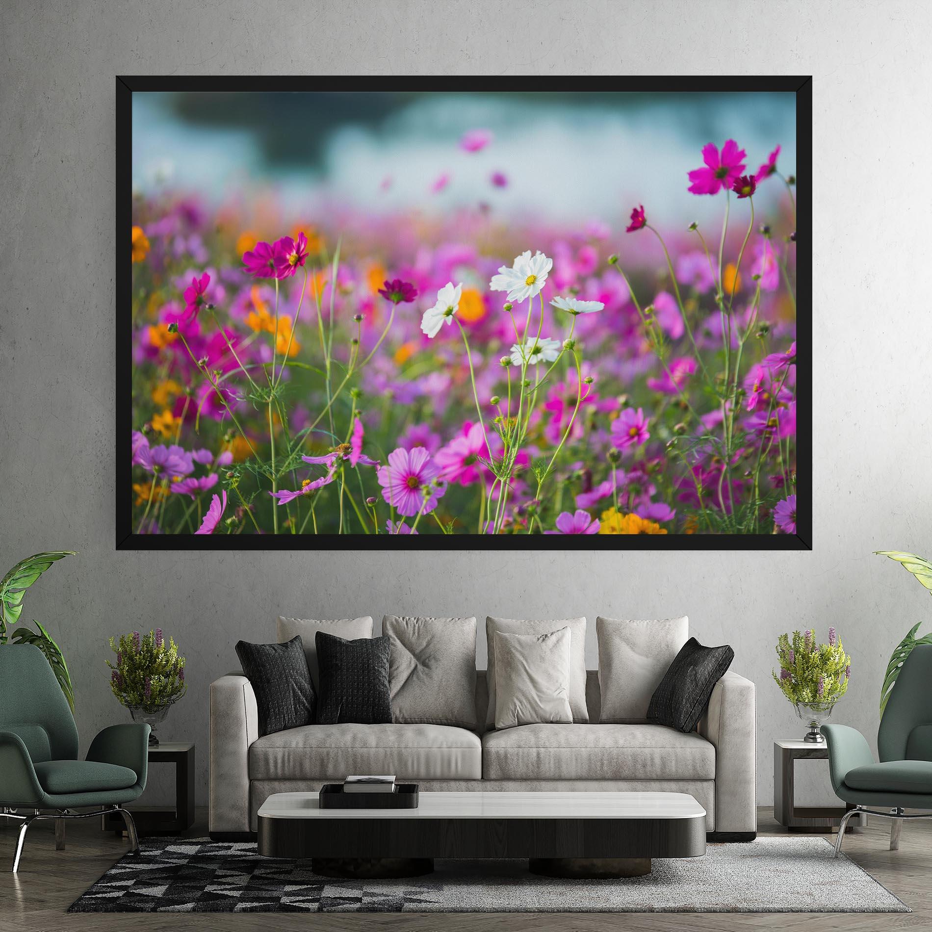 Tablou Canvas Flower Grassland mockup 7