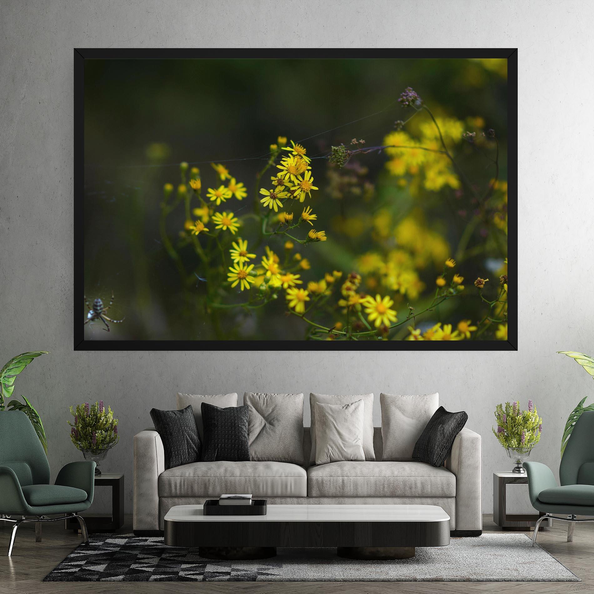 Tablou Canvas Small Wild Flowers mockup 7