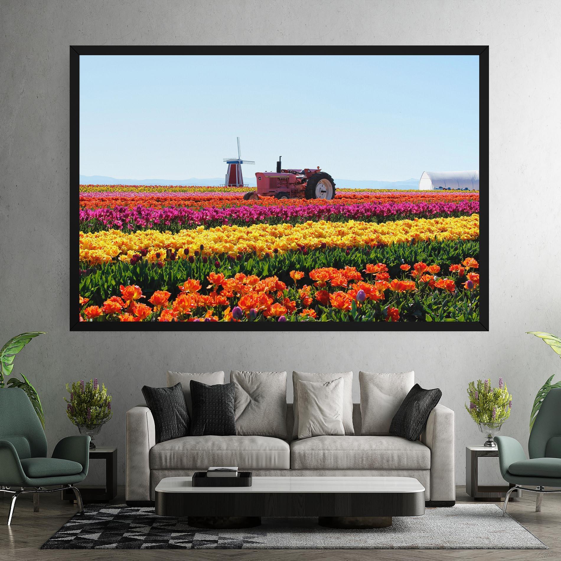 Tablou Canvas Working Wild Field mockup 7