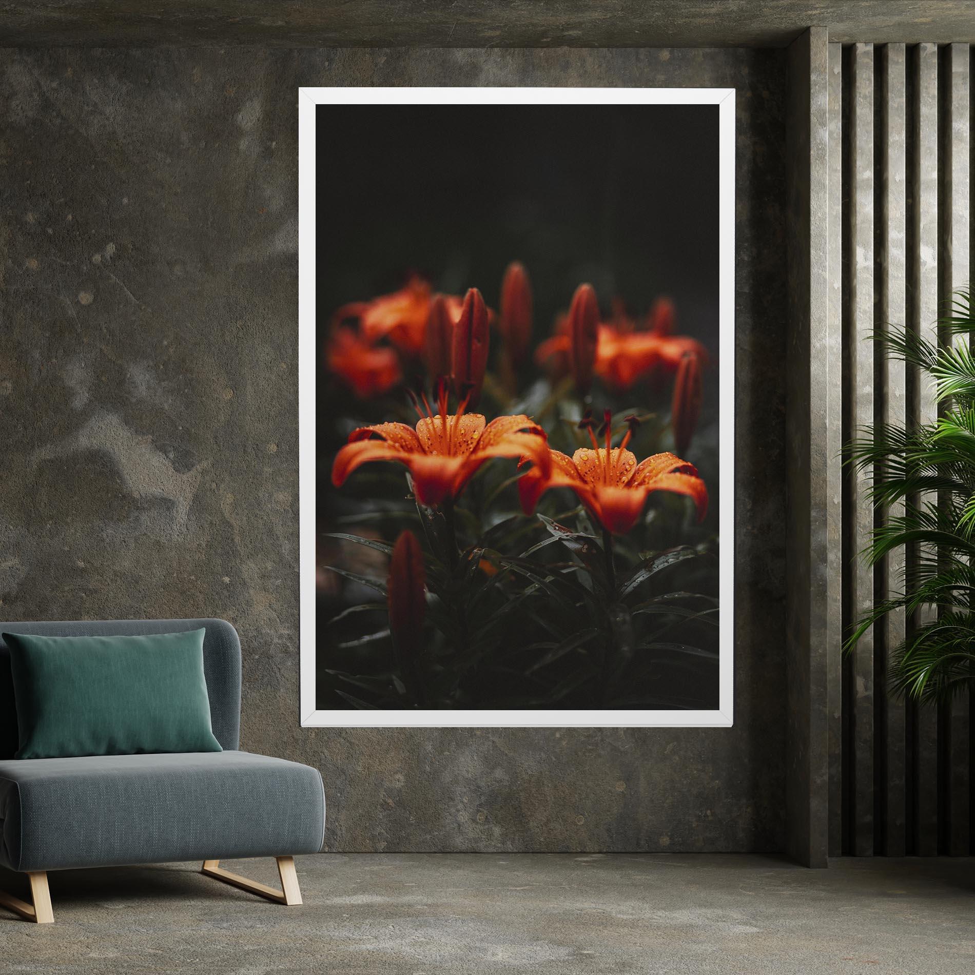 Tablou Canvas Dreamy Wild Flower mockup 7