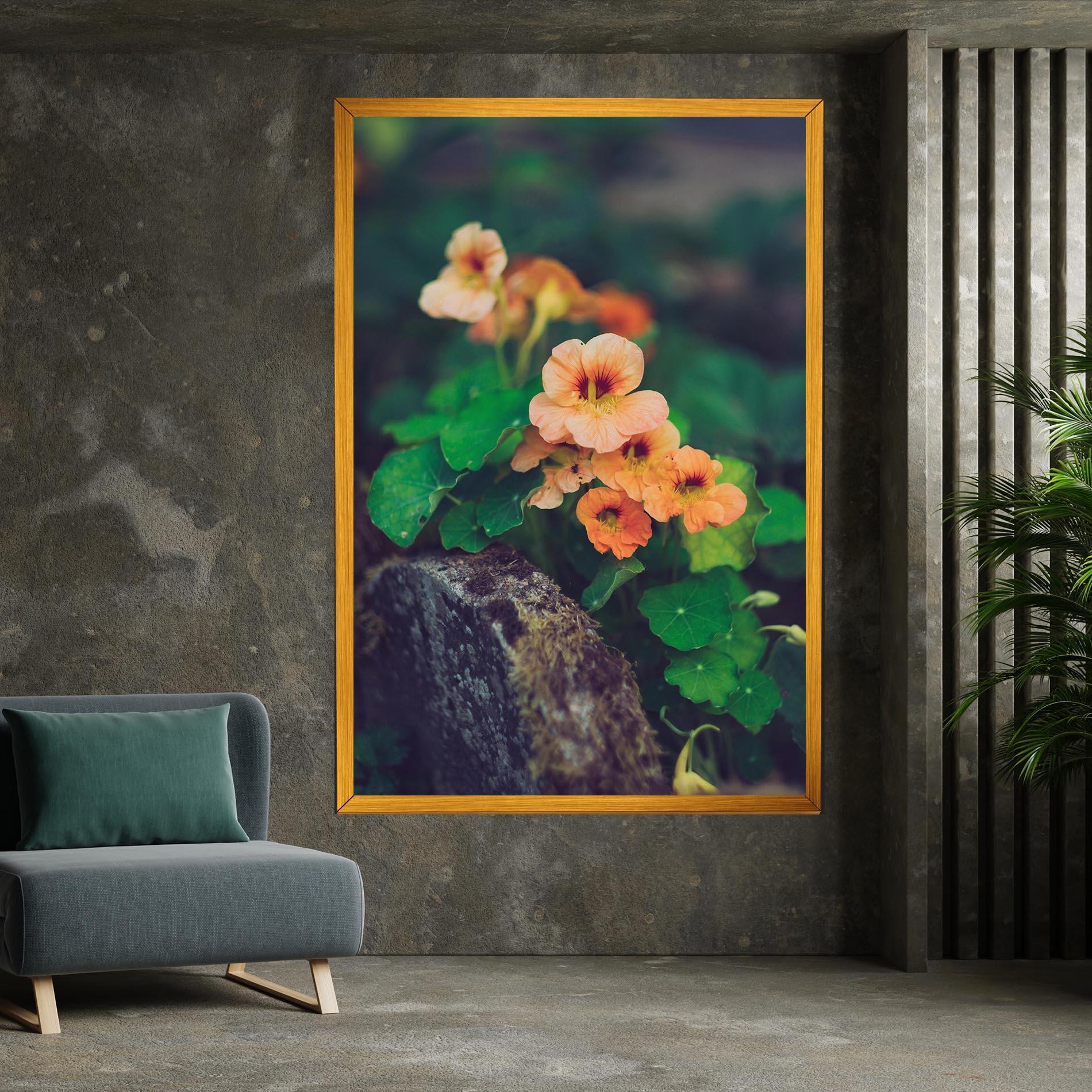 Tablou Canvas Small Pink Flowers mockup 7