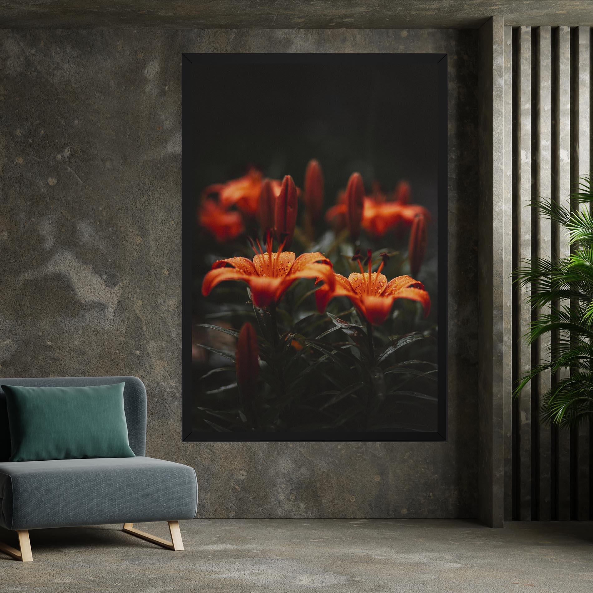 Tablou Canvas Dreamy Wild Flower mockup 7