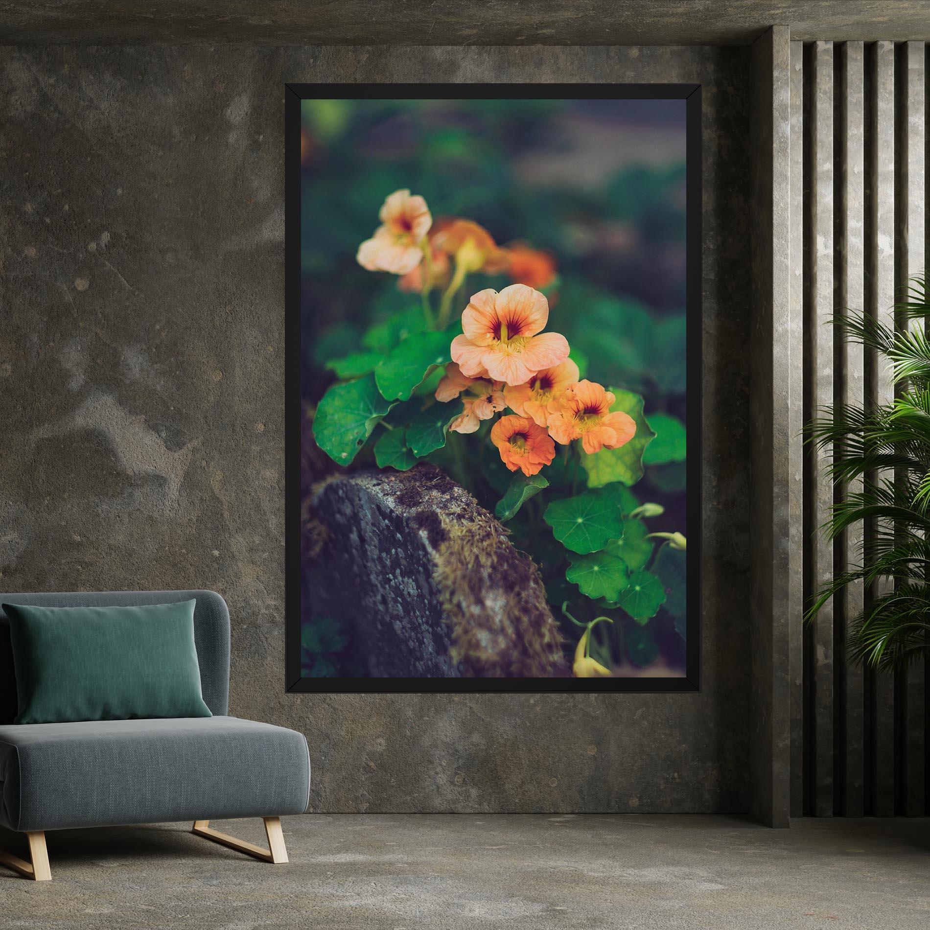 Tablou Canvas Small Pink Flowers mockup 7