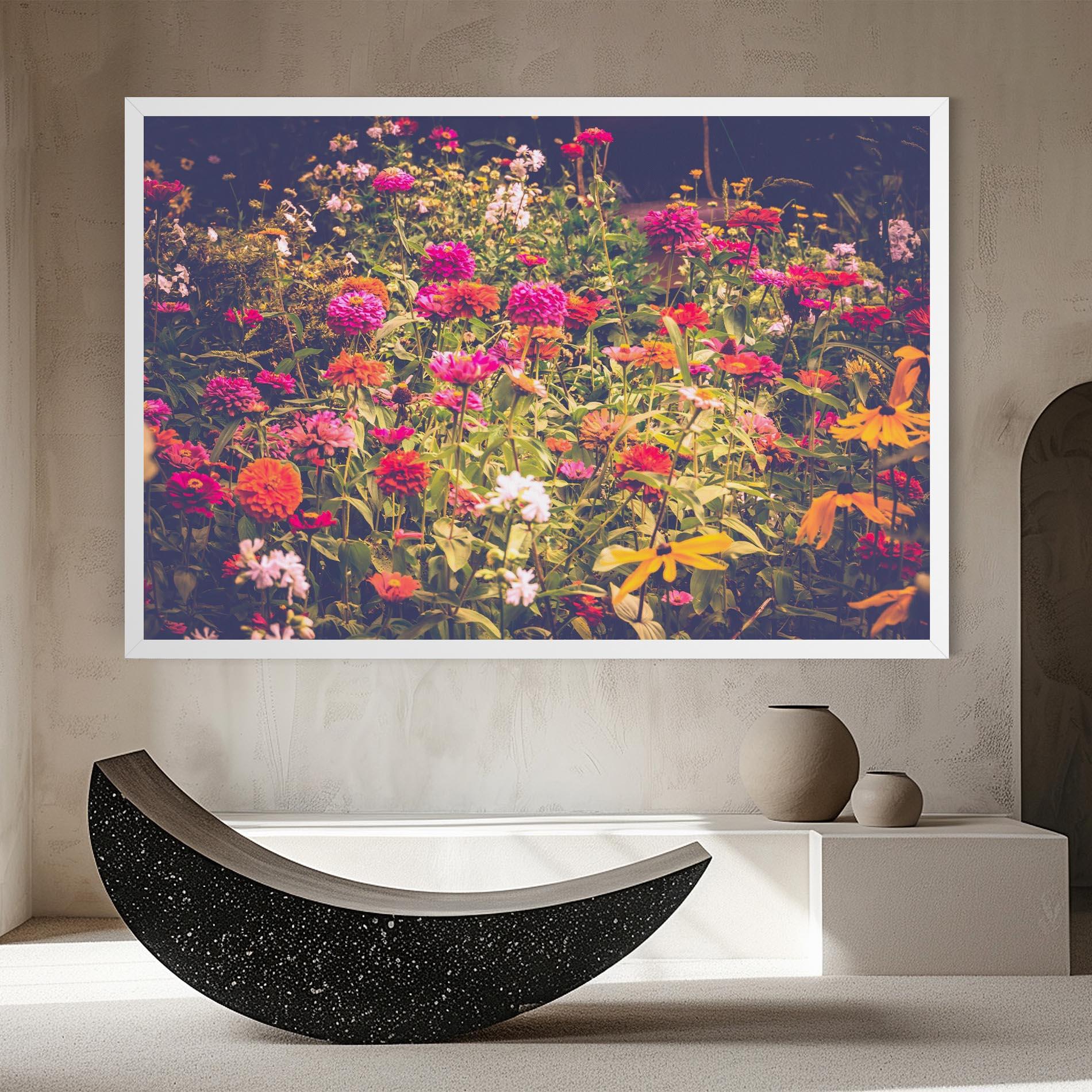 Tablou Canvas Colorful Wild Field mockup 8