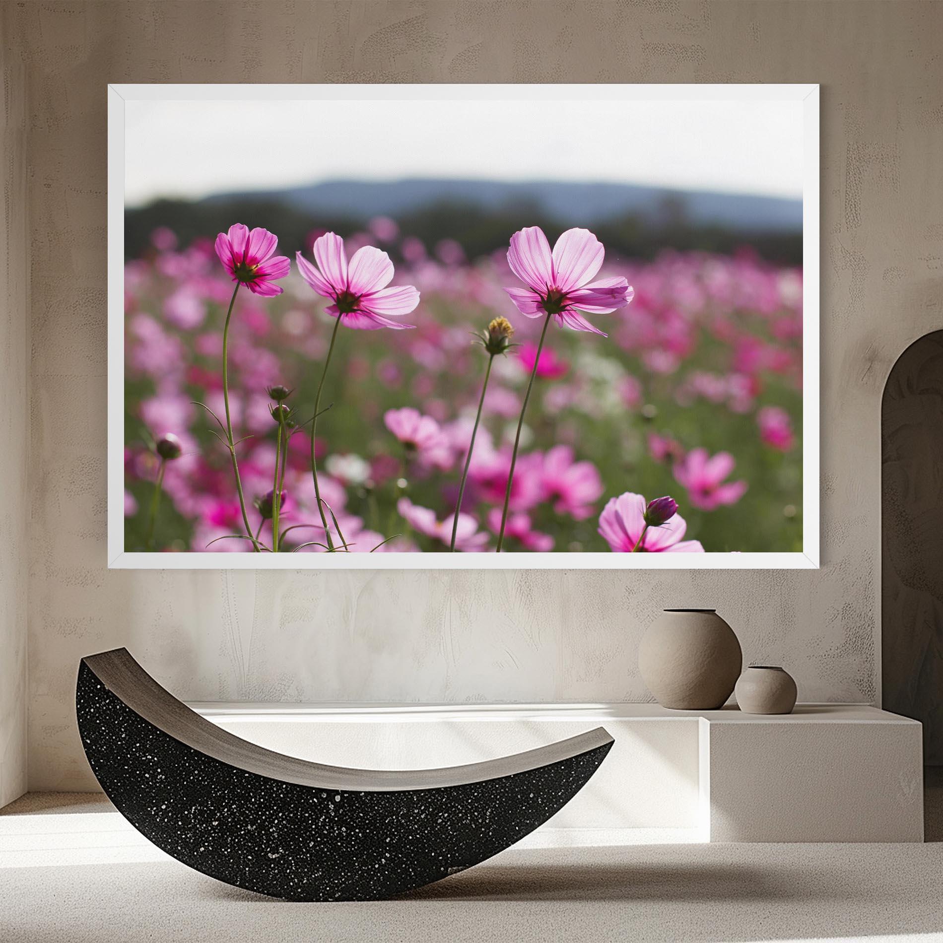 Tablou Canvas Cosmos Flower mockup 8