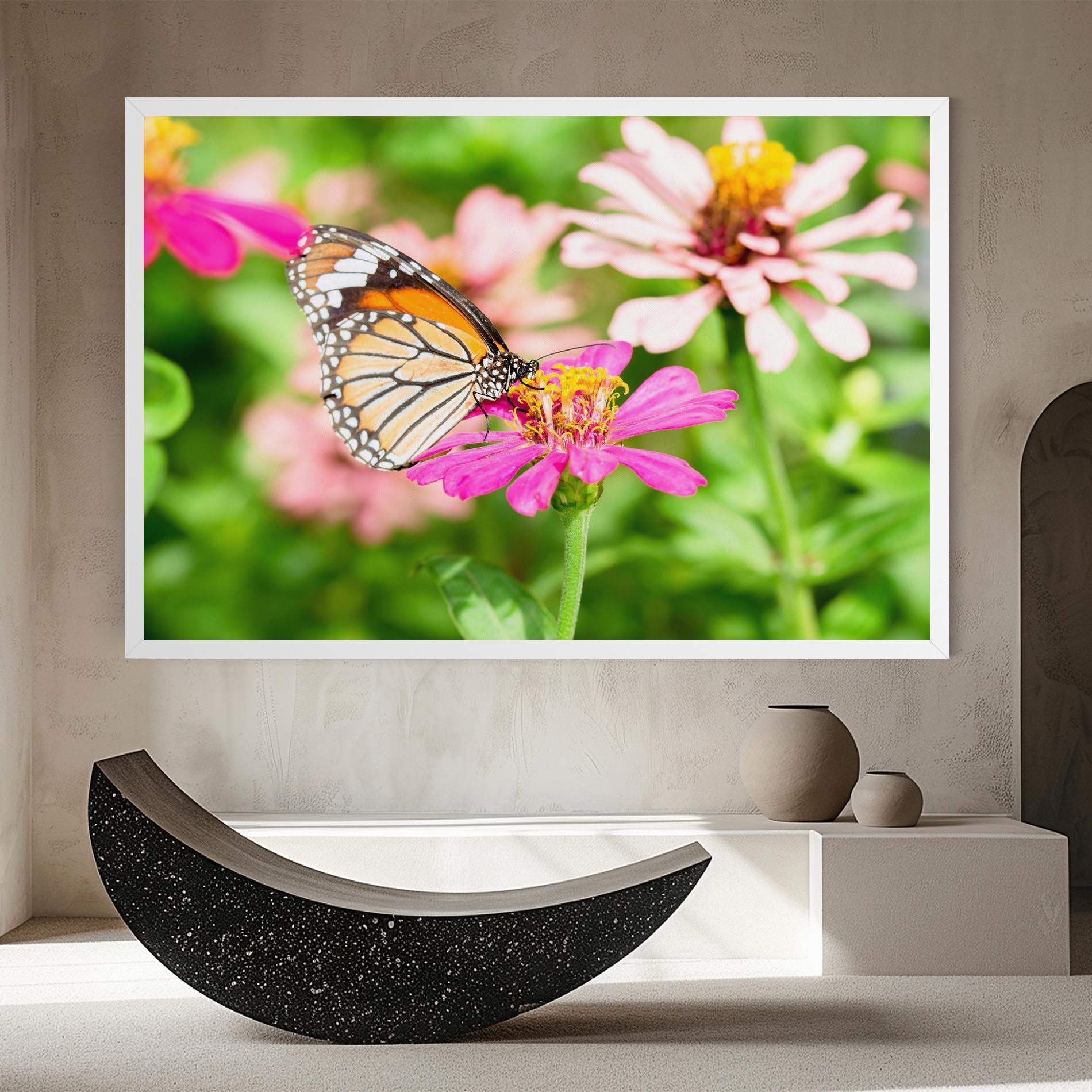 Tablou Canvas Daylight Butterfly mockup 8