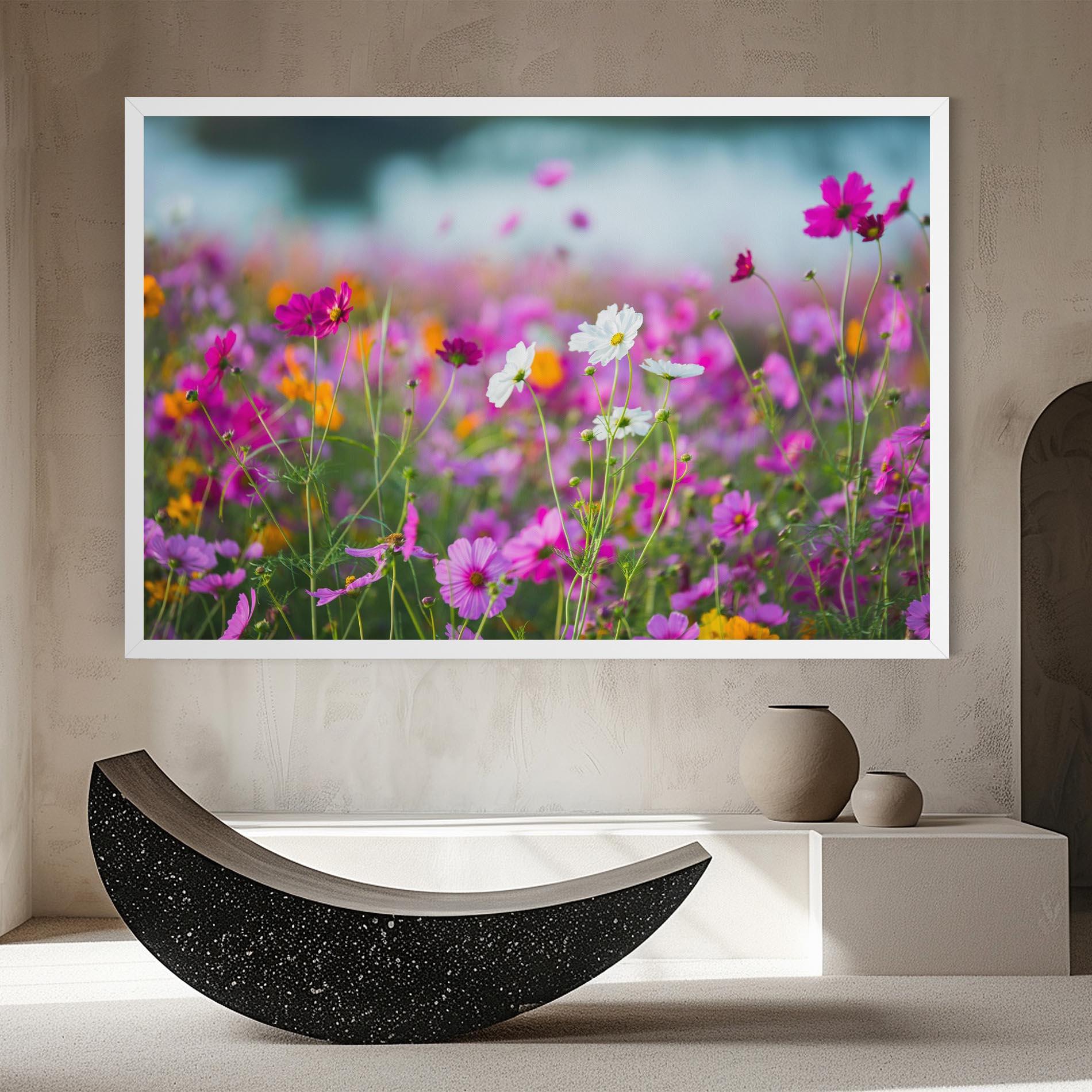 Tablou Canvas Flower Grassland mockup 8