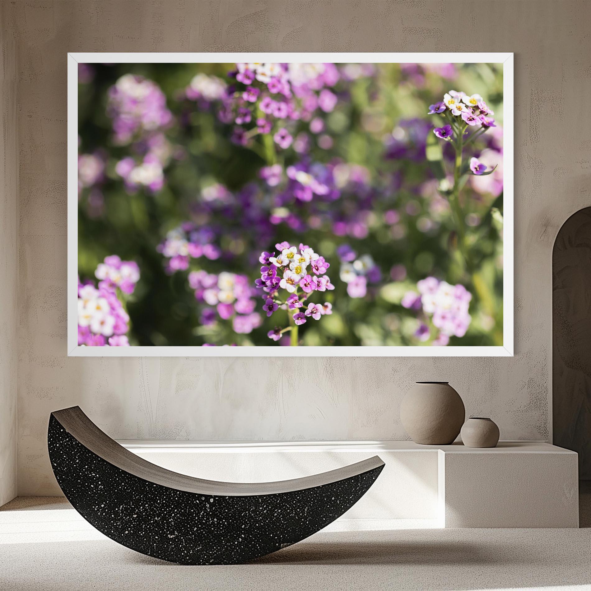 Tablou Canvas Wild Purple Field mockup 8