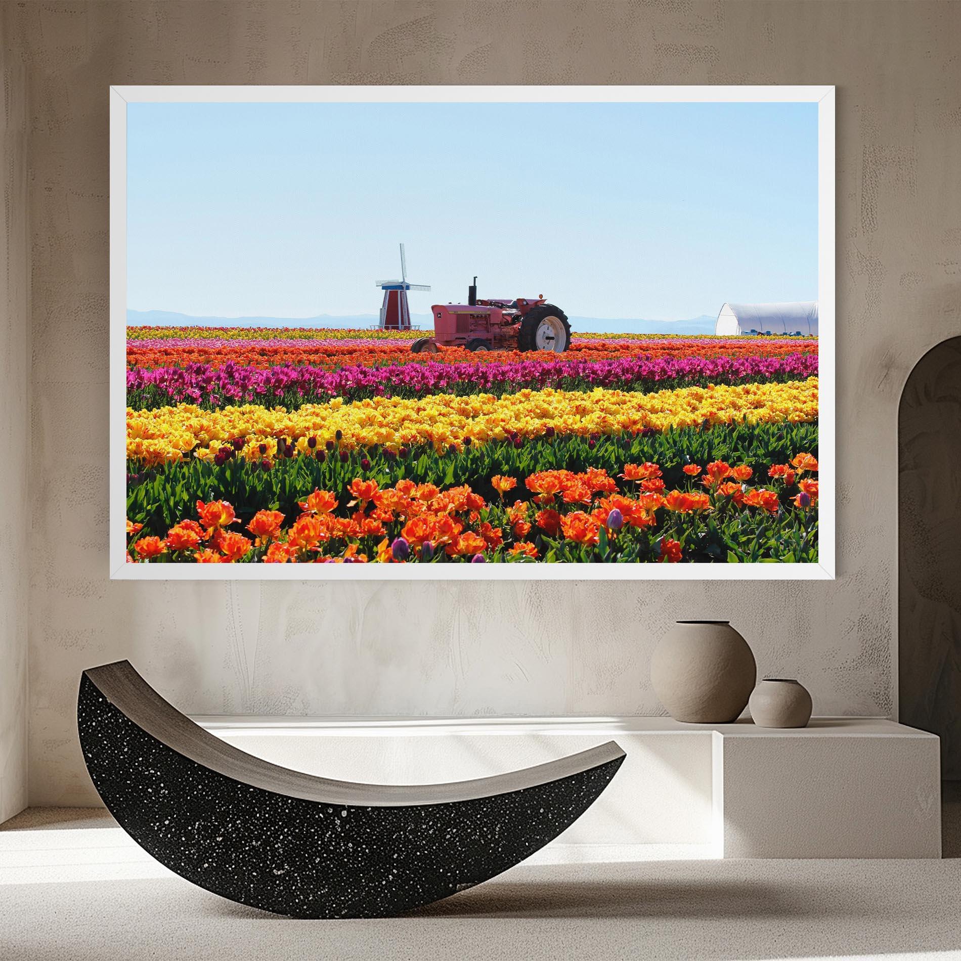 Tablou Canvas Working Wild Field mockup 8