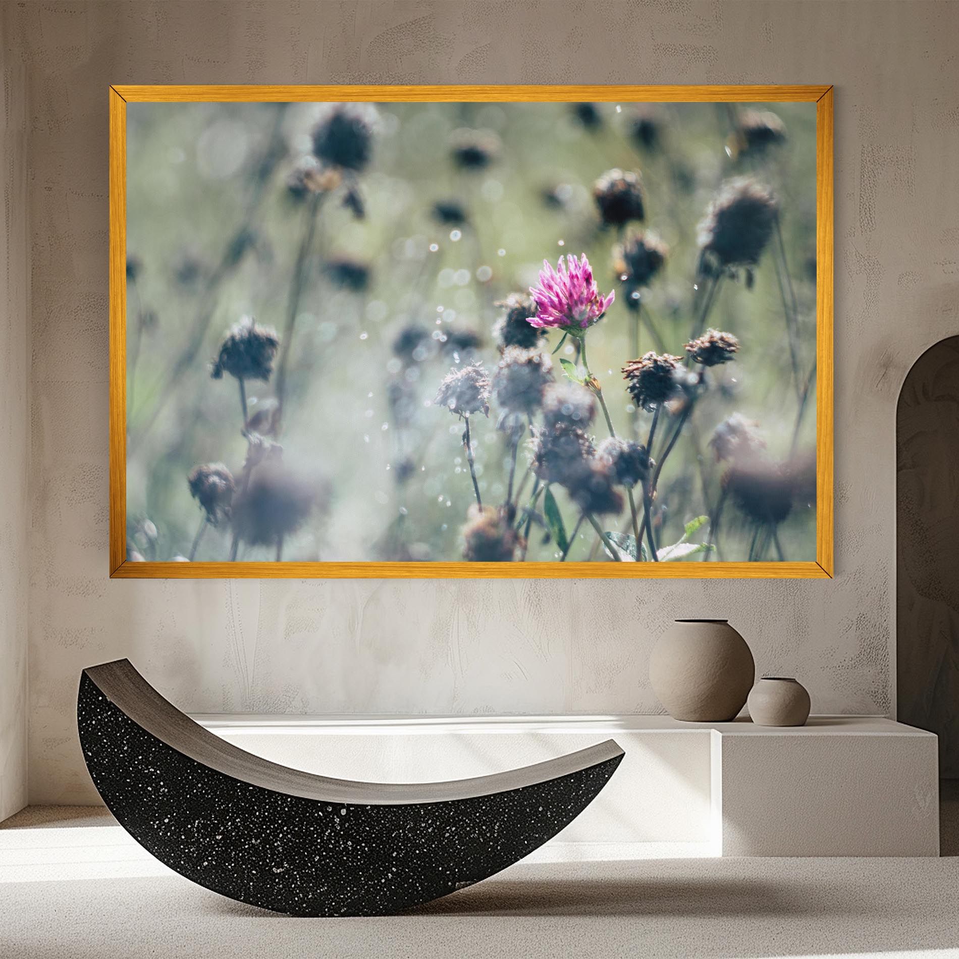 Dreamy Purple Flower mockup 8