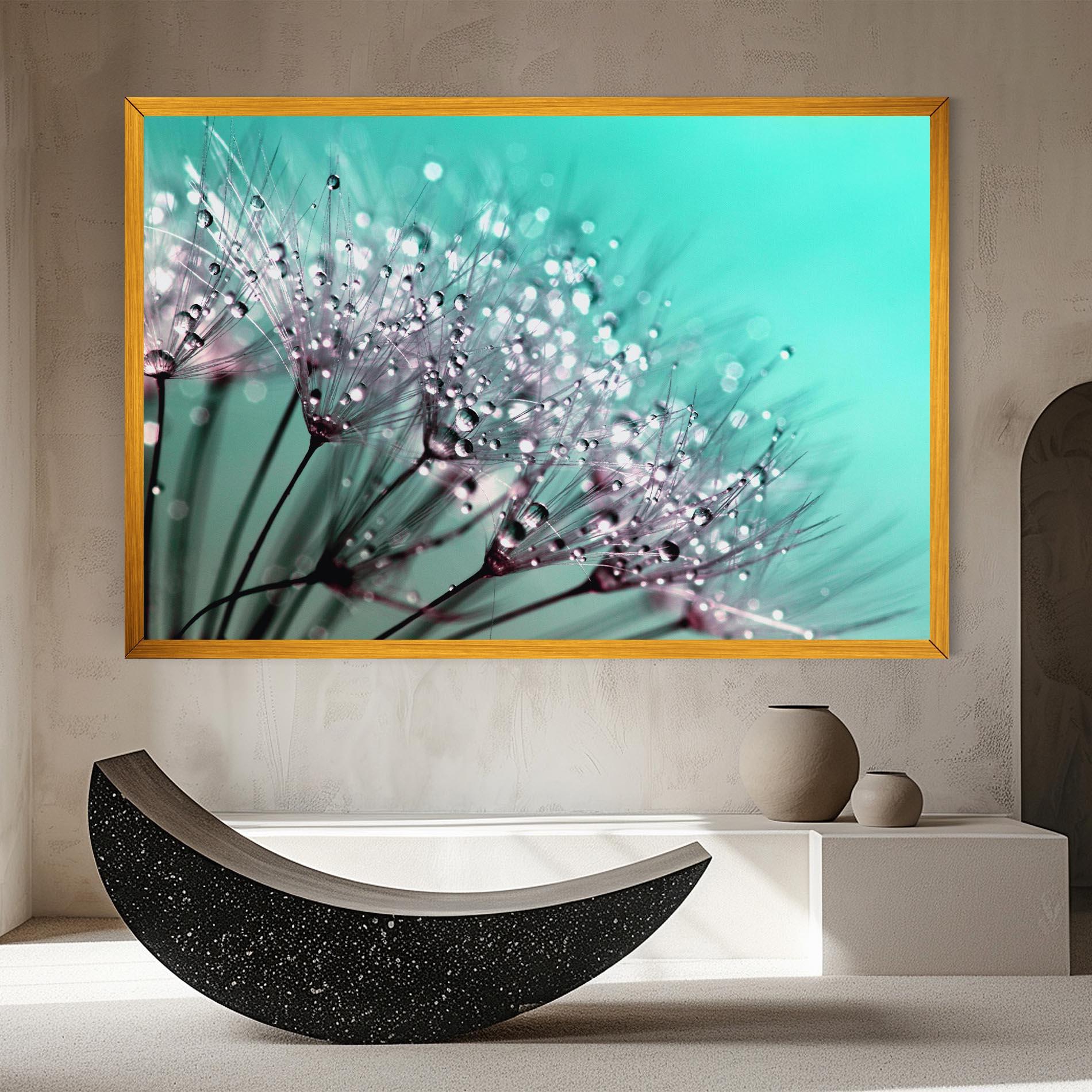 Tablou Canvas Water Flower mockup 8