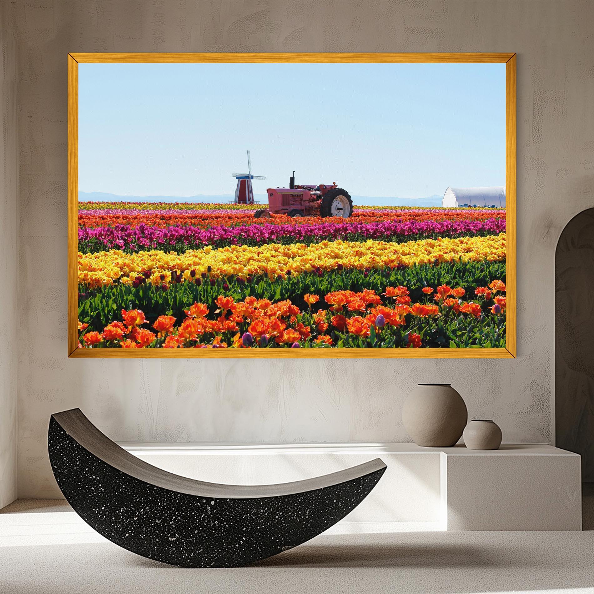 Tablou Canvas Working Wild Field mockup 8