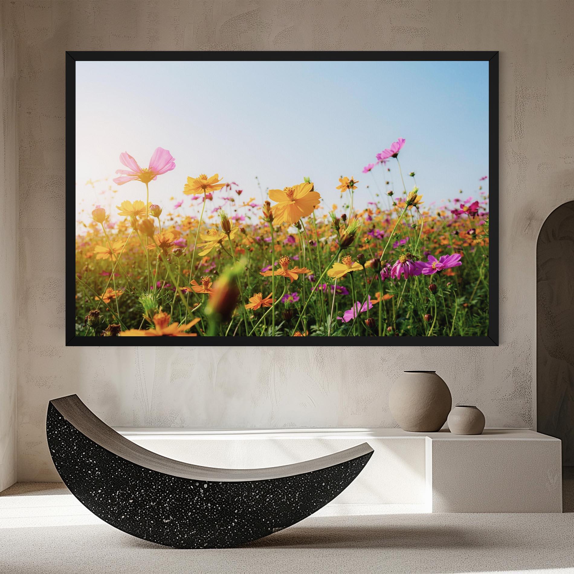 Tablou Canvas Cosmos Field Sunset mockup 8