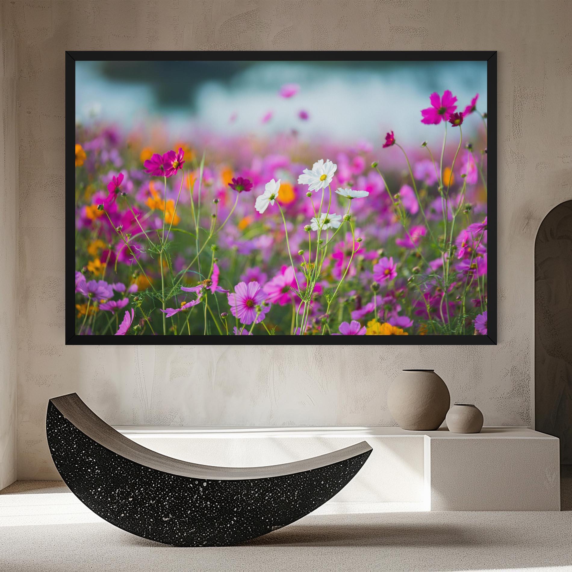 Tablou Canvas Flower Grassland mockup 8