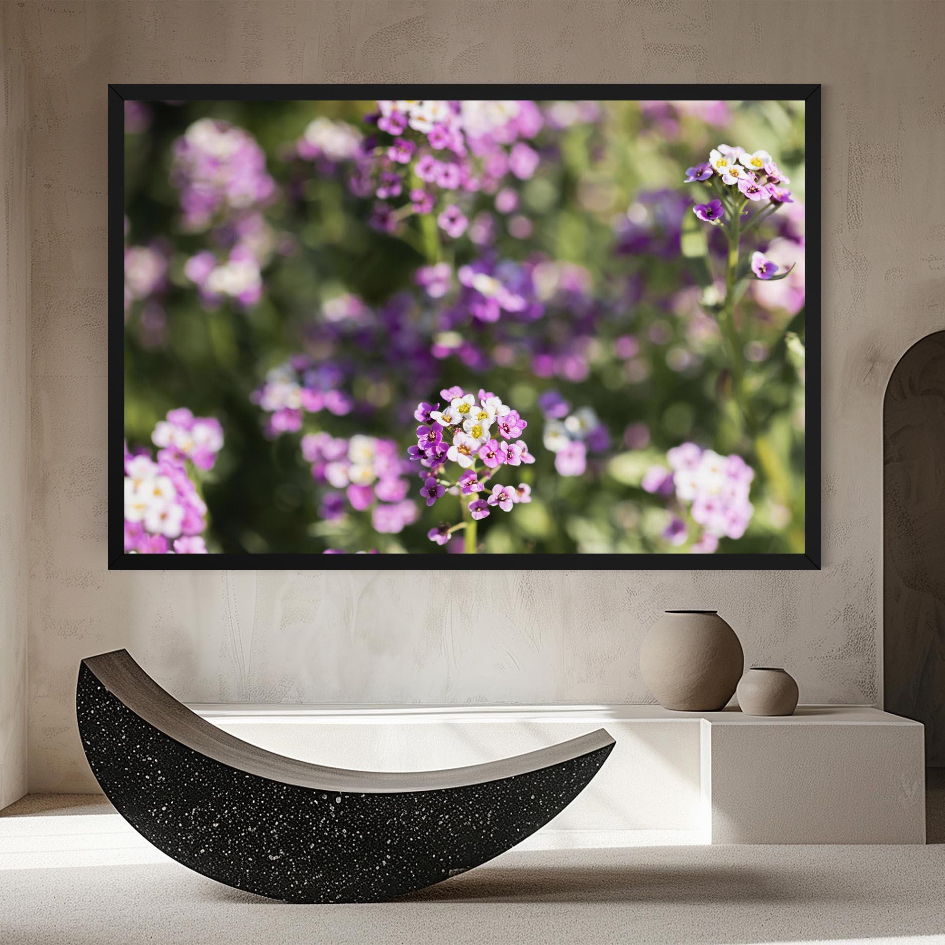 Tablou Canvas Wild Purple Field mockup 8