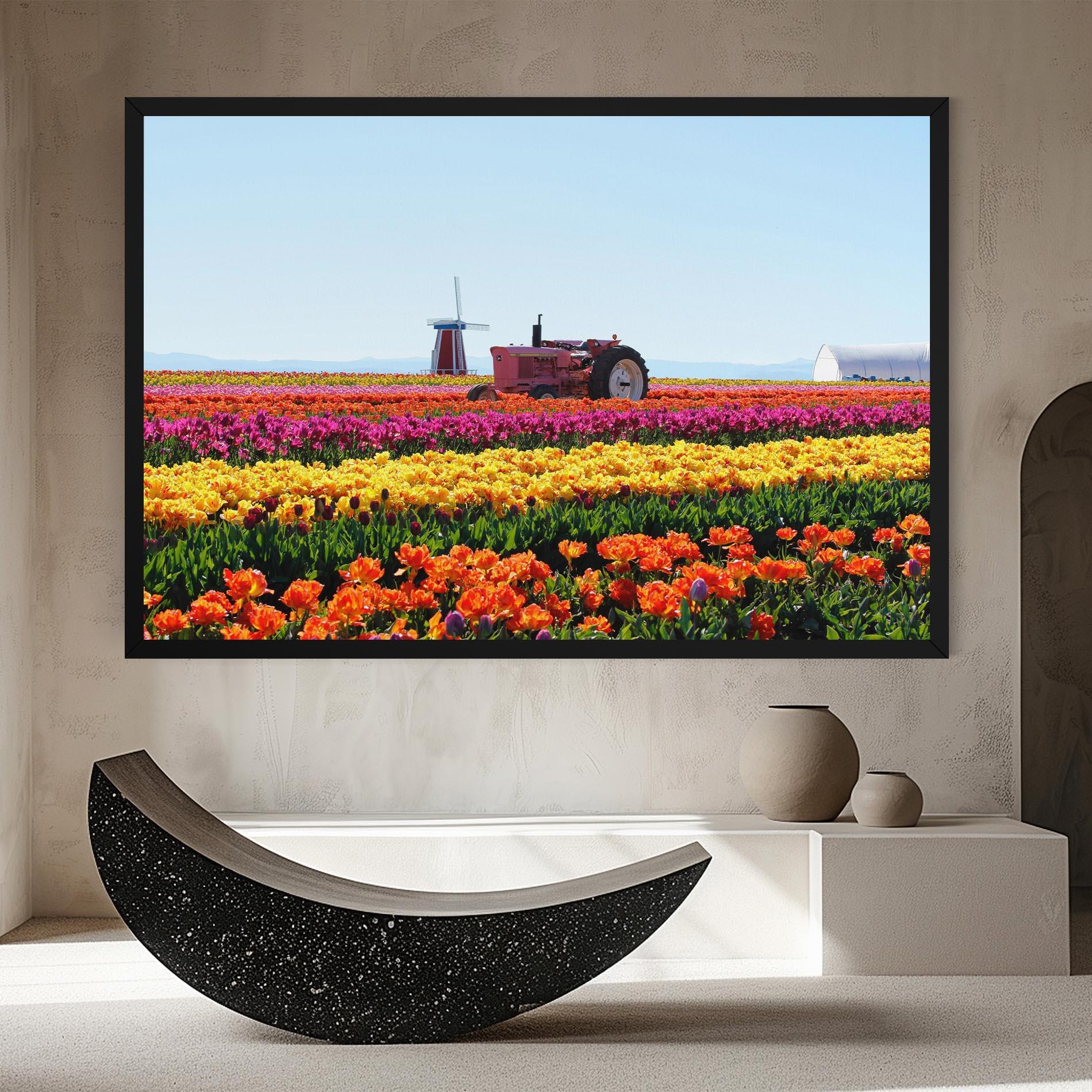 Tablou Canvas Working Wild Field mockup 8