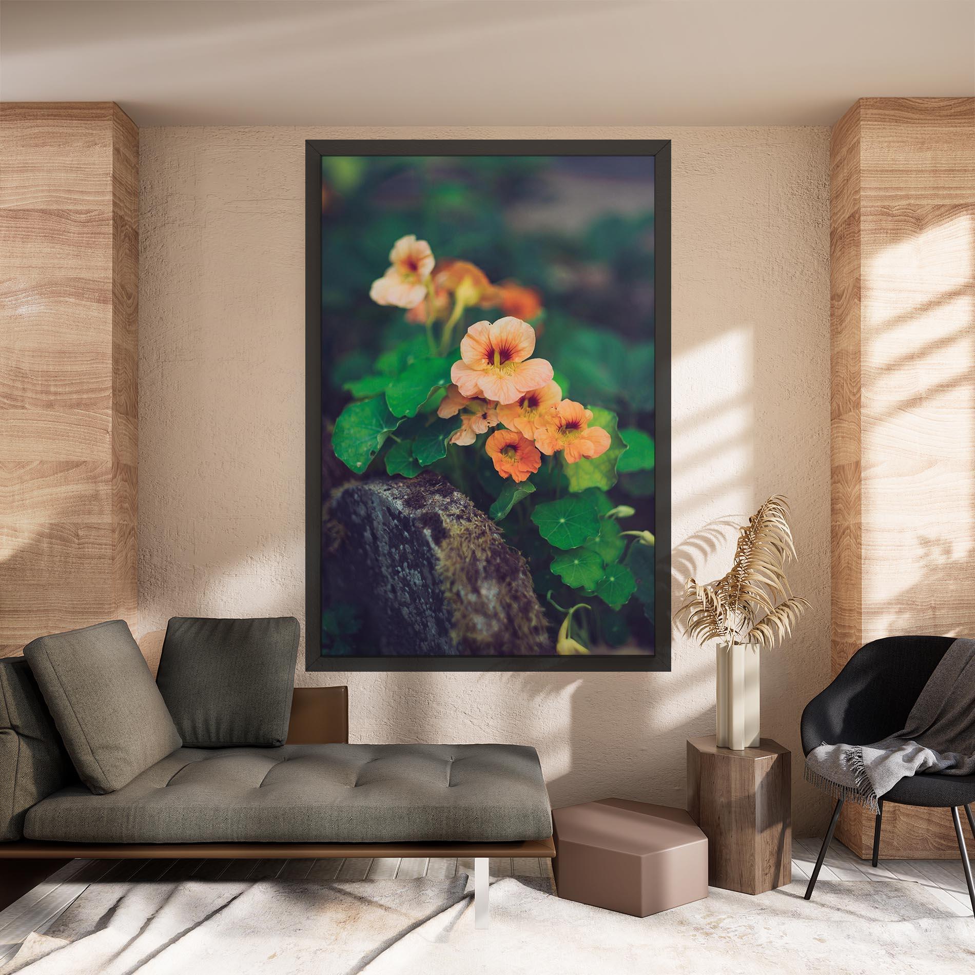 Tablou Canvas Small Pink Flowers mockup 8