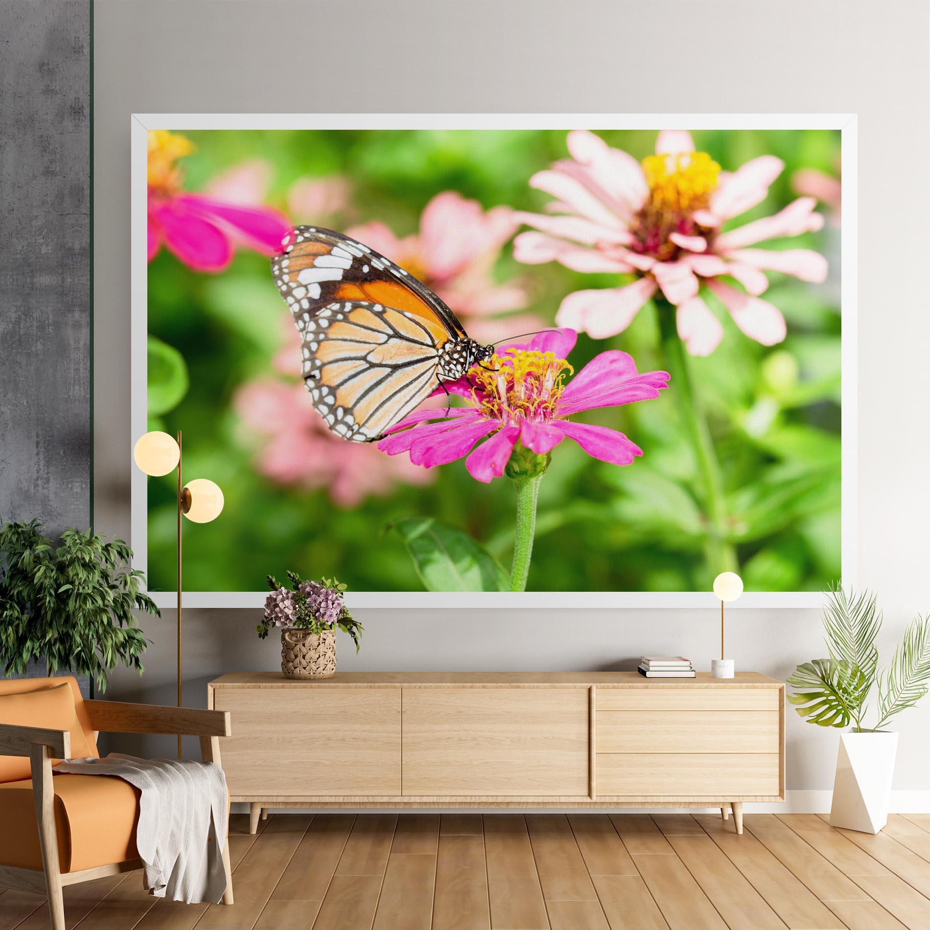 Tablou Canvas Daylight Butterfly mockup 9