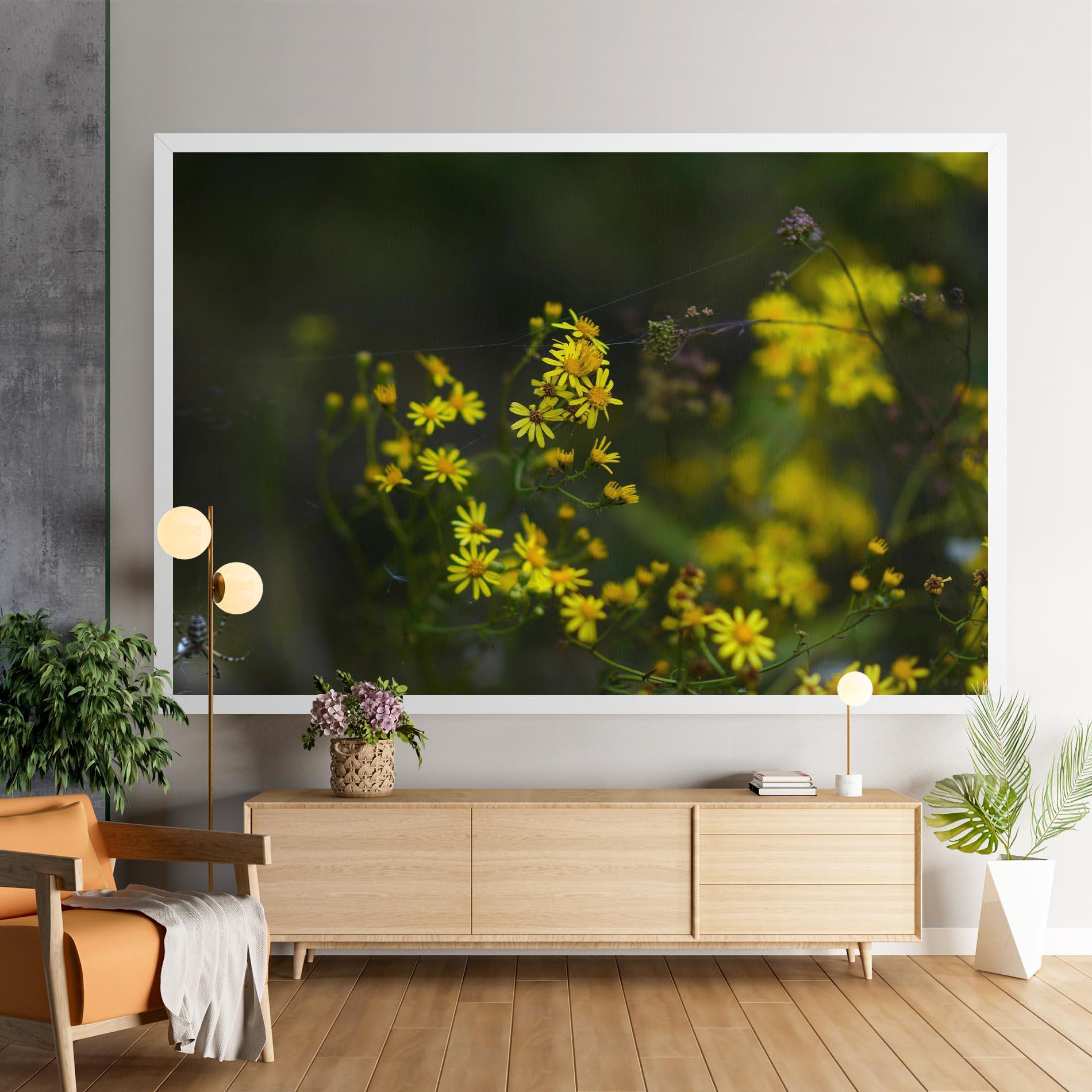 Tablou Canvas Small Wild Flowers mockup 9