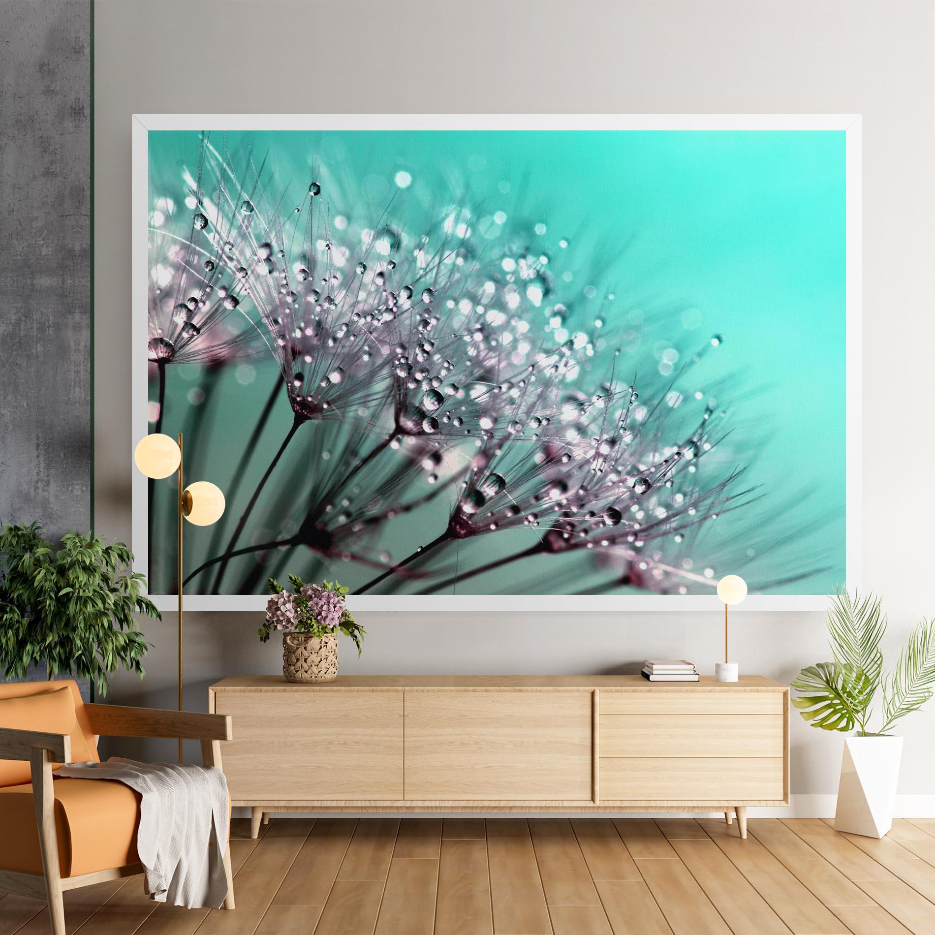 Tablou Canvas Water Flower mockup 9