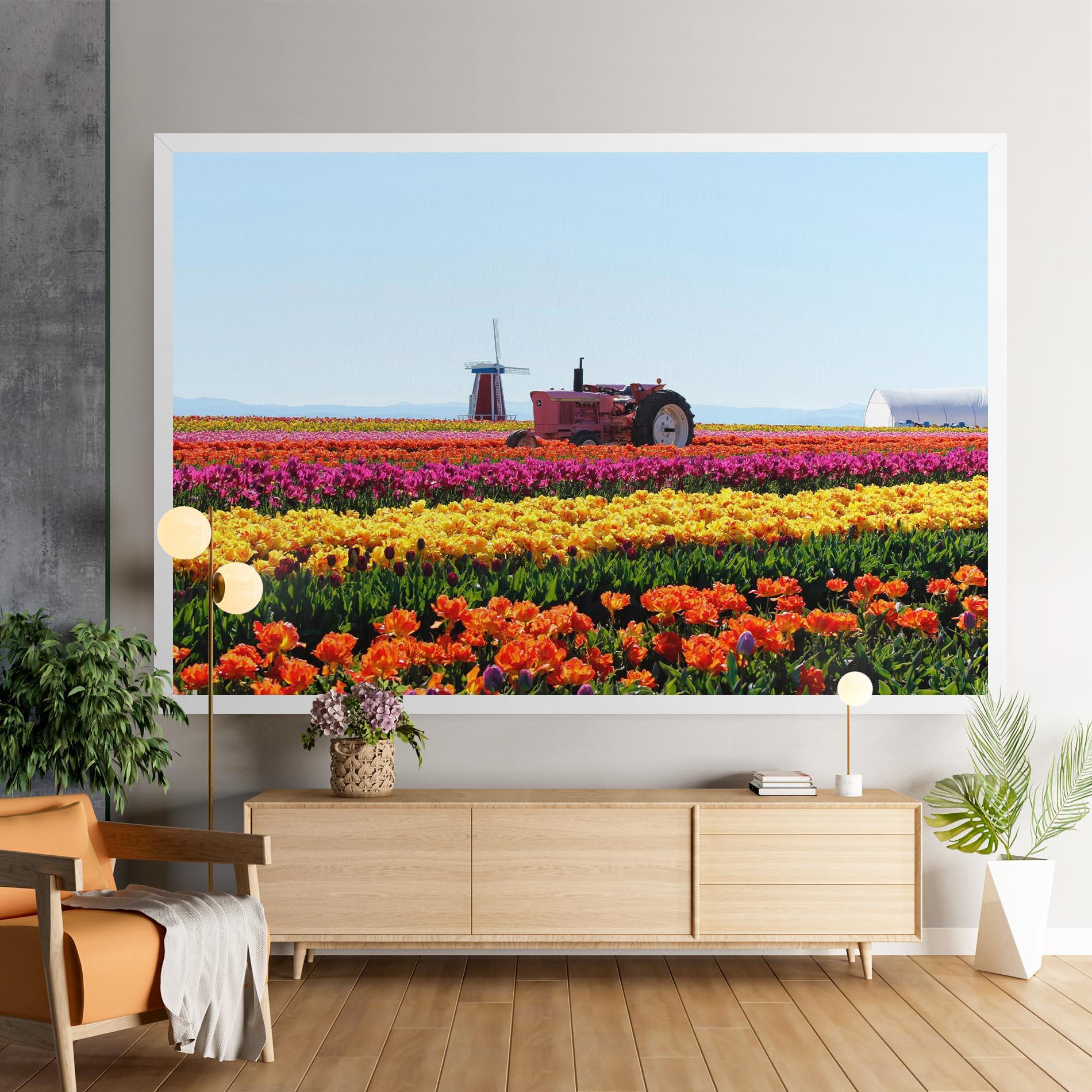 Tablou Canvas Working Wild Field mockup 9