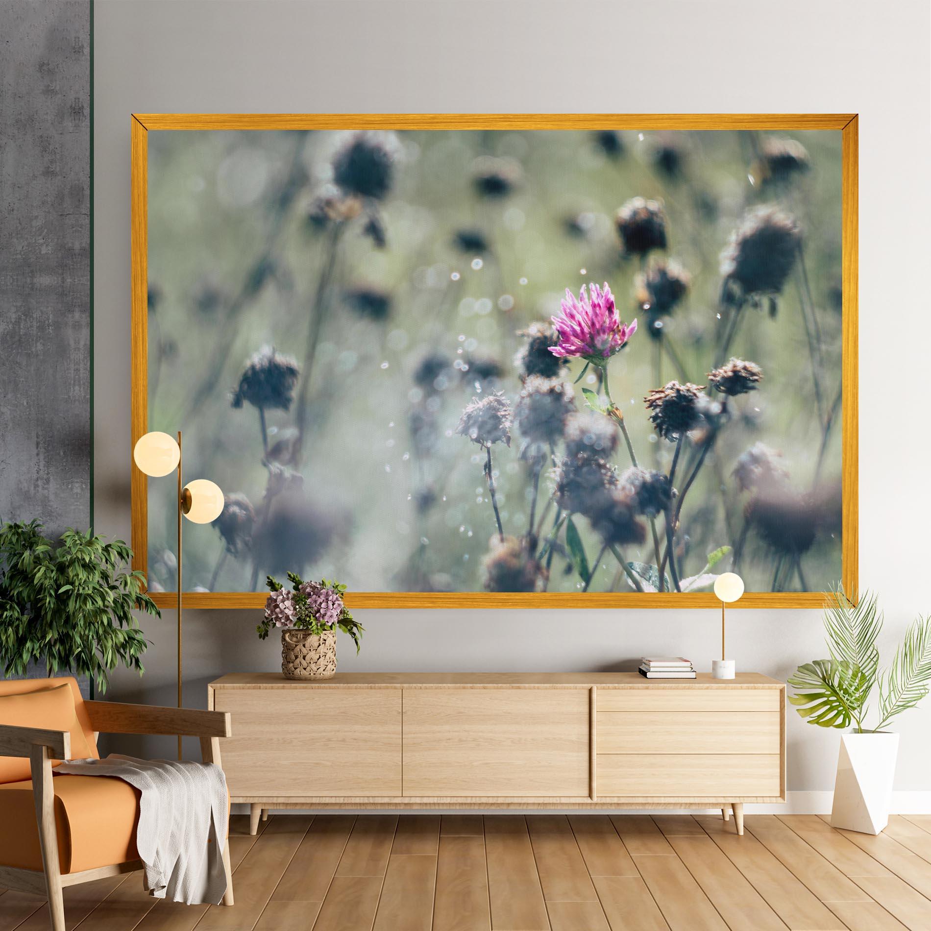 Tablou Canvas Dreamy Purple Flower mockup 9