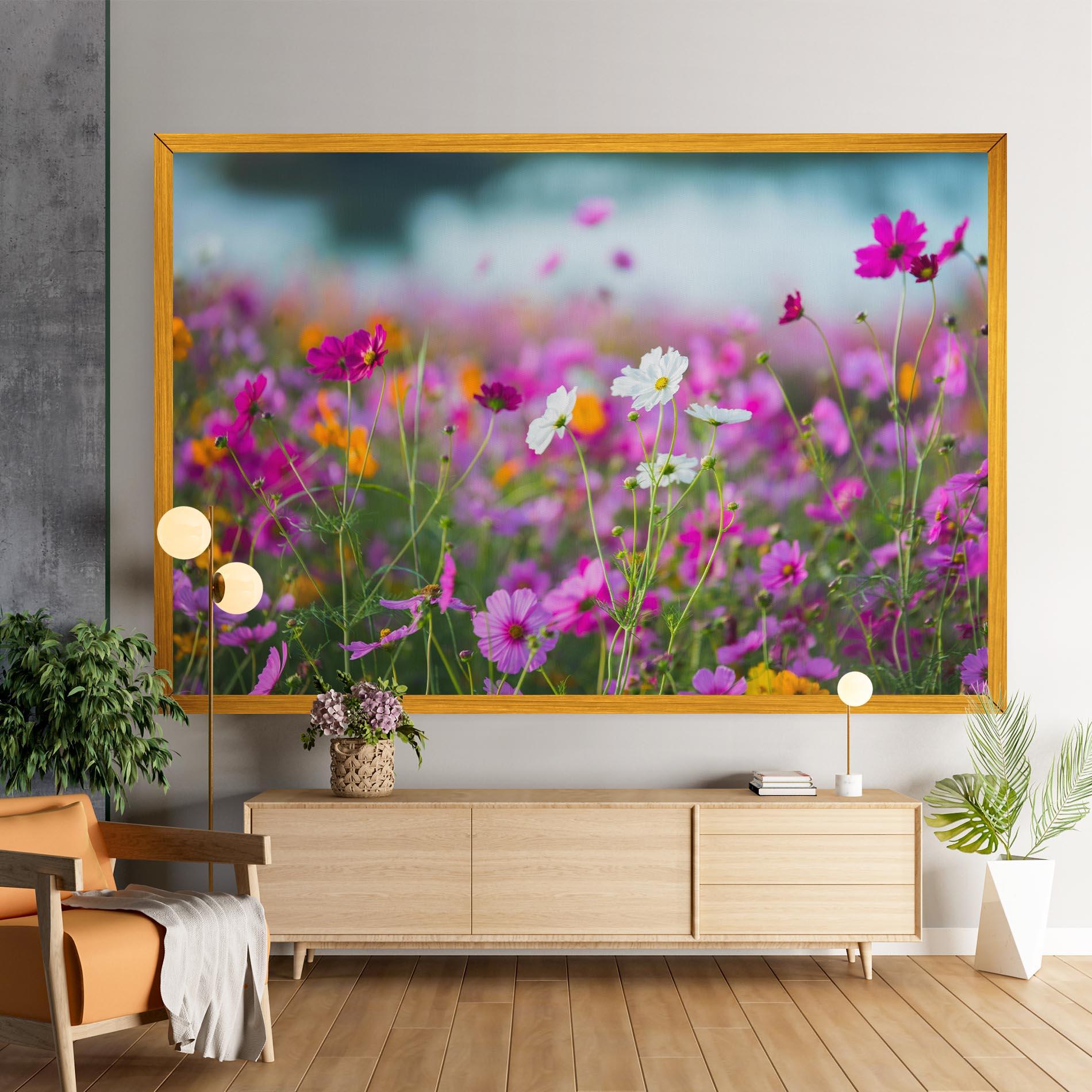 Tablou Canvas Flower Grassland mockup 9