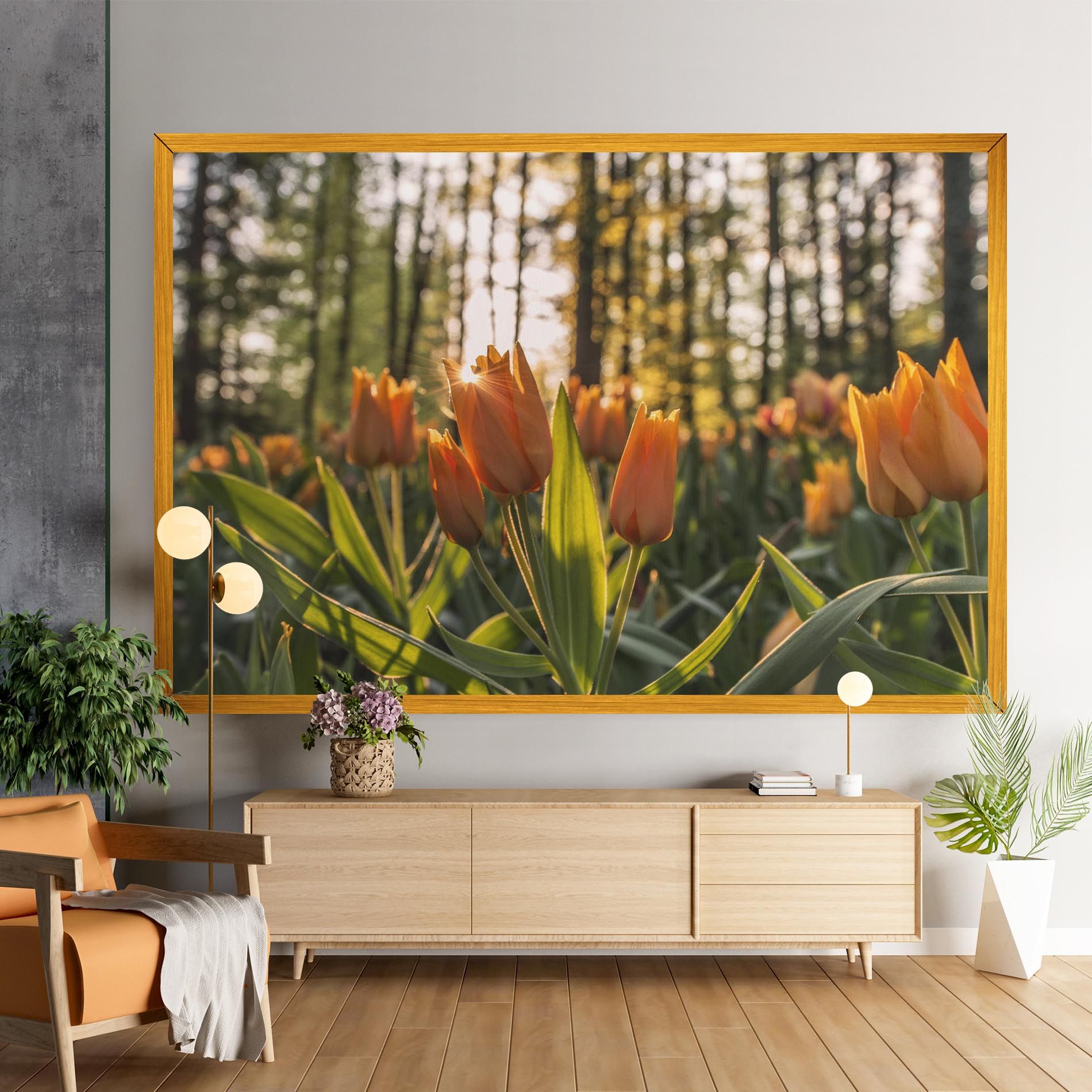 Forest Tulips mockup 9