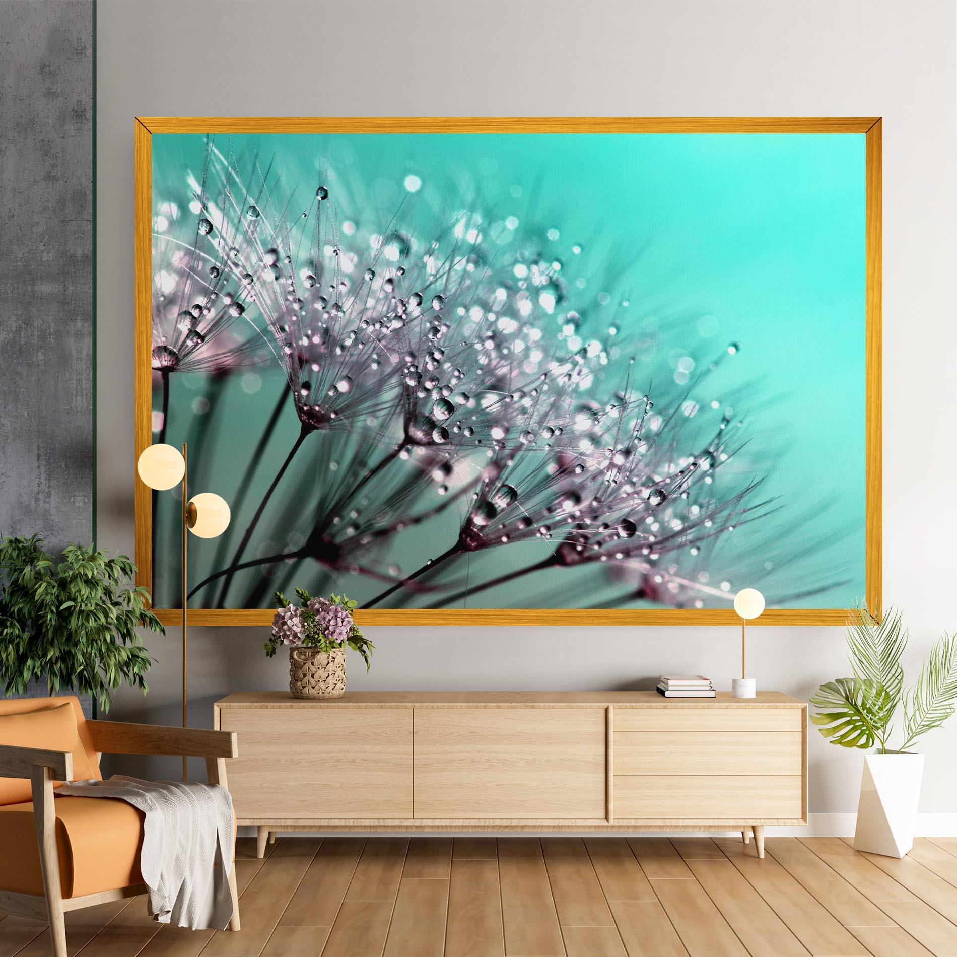 Tablou Canvas Water Flower mockup 9