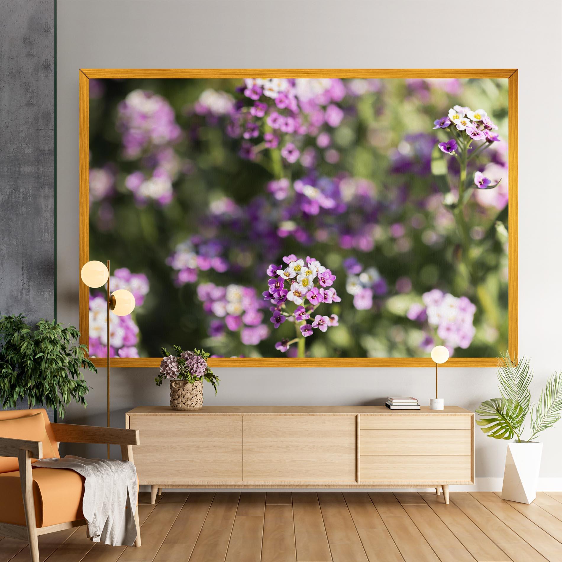 Tablou Canvas Wild Purple Field mockup 9