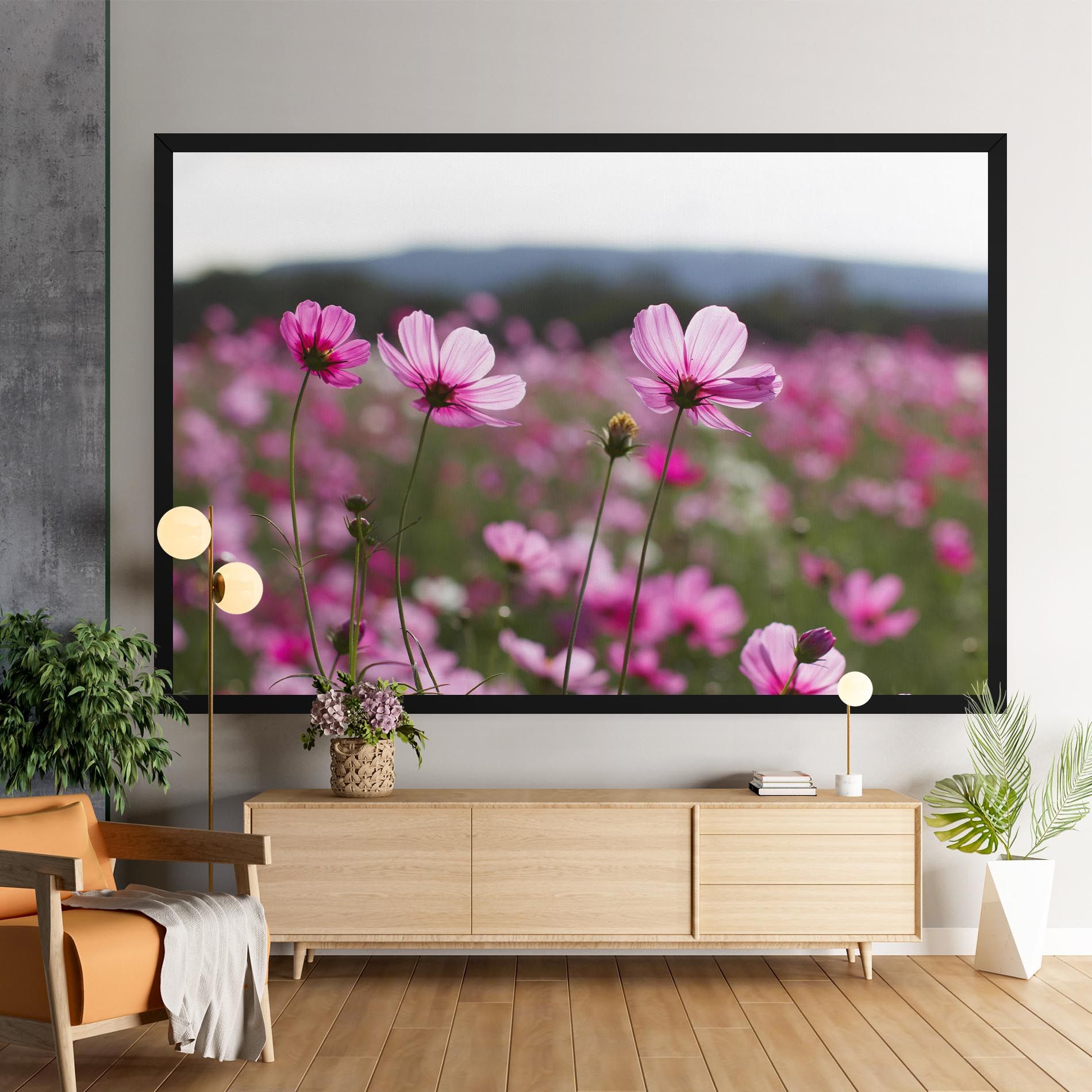Cosmos Flower mockup 9
