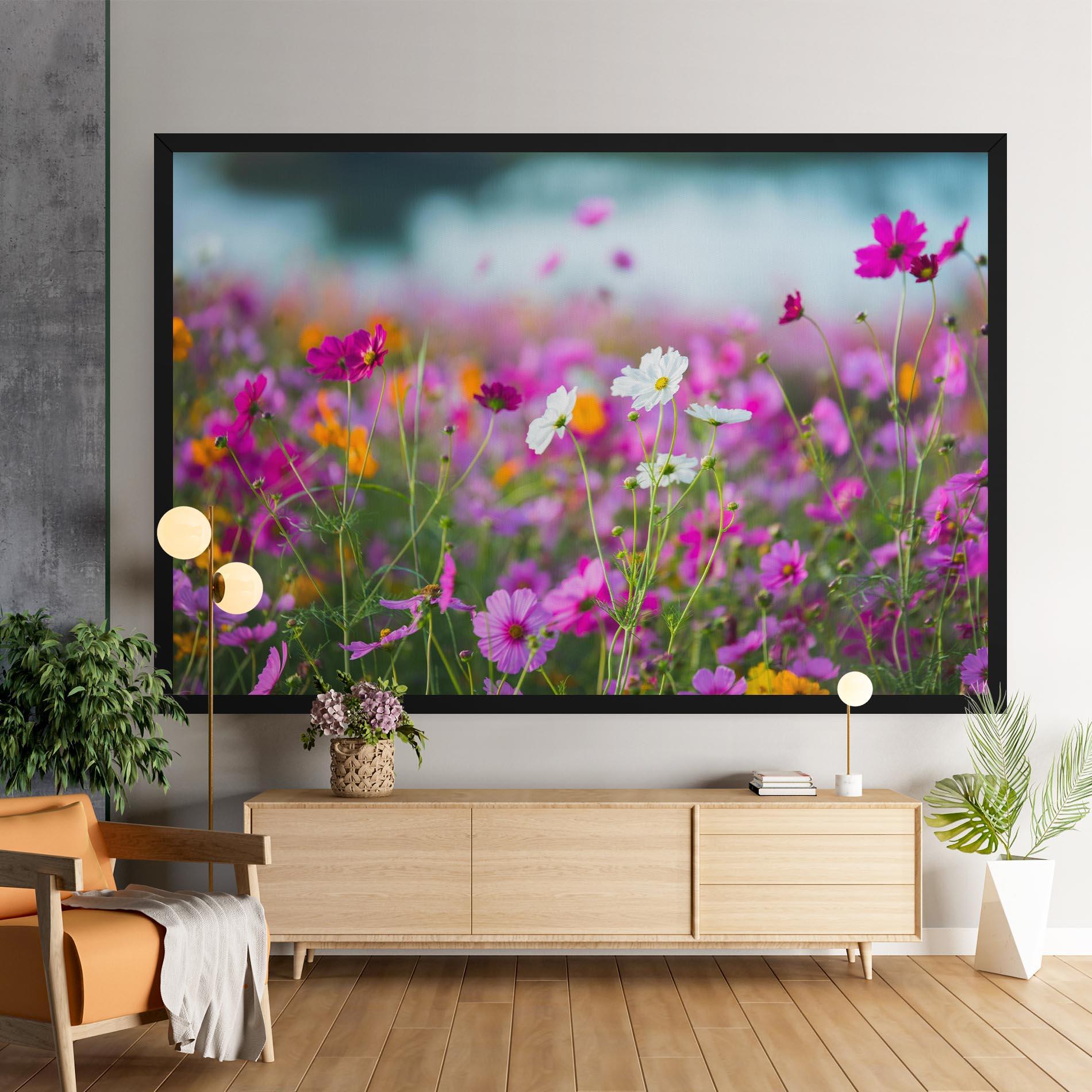 Tablou Canvas Flower Grassland mockup 9