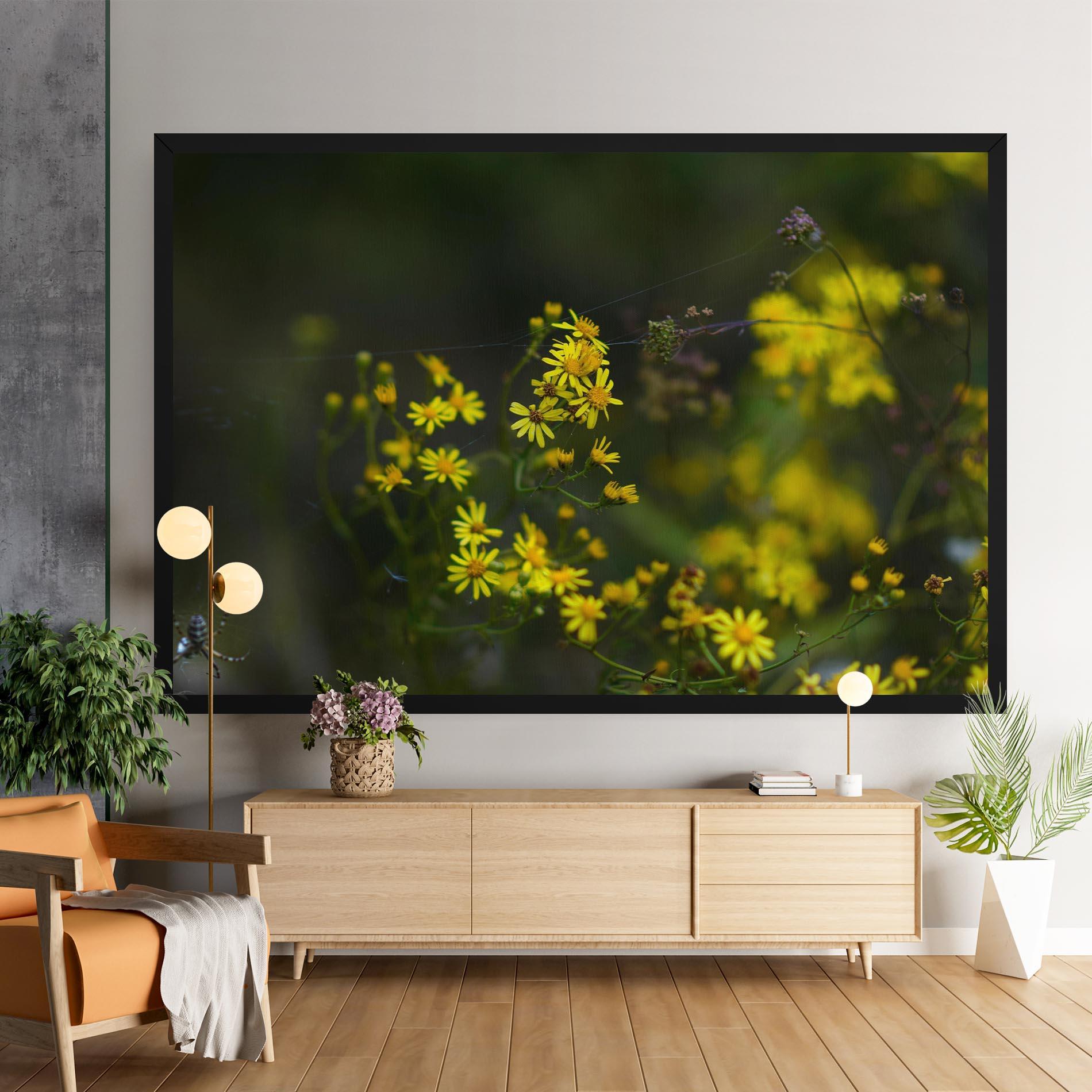 Tablou Canvas Small Wild Flowers mockup 9