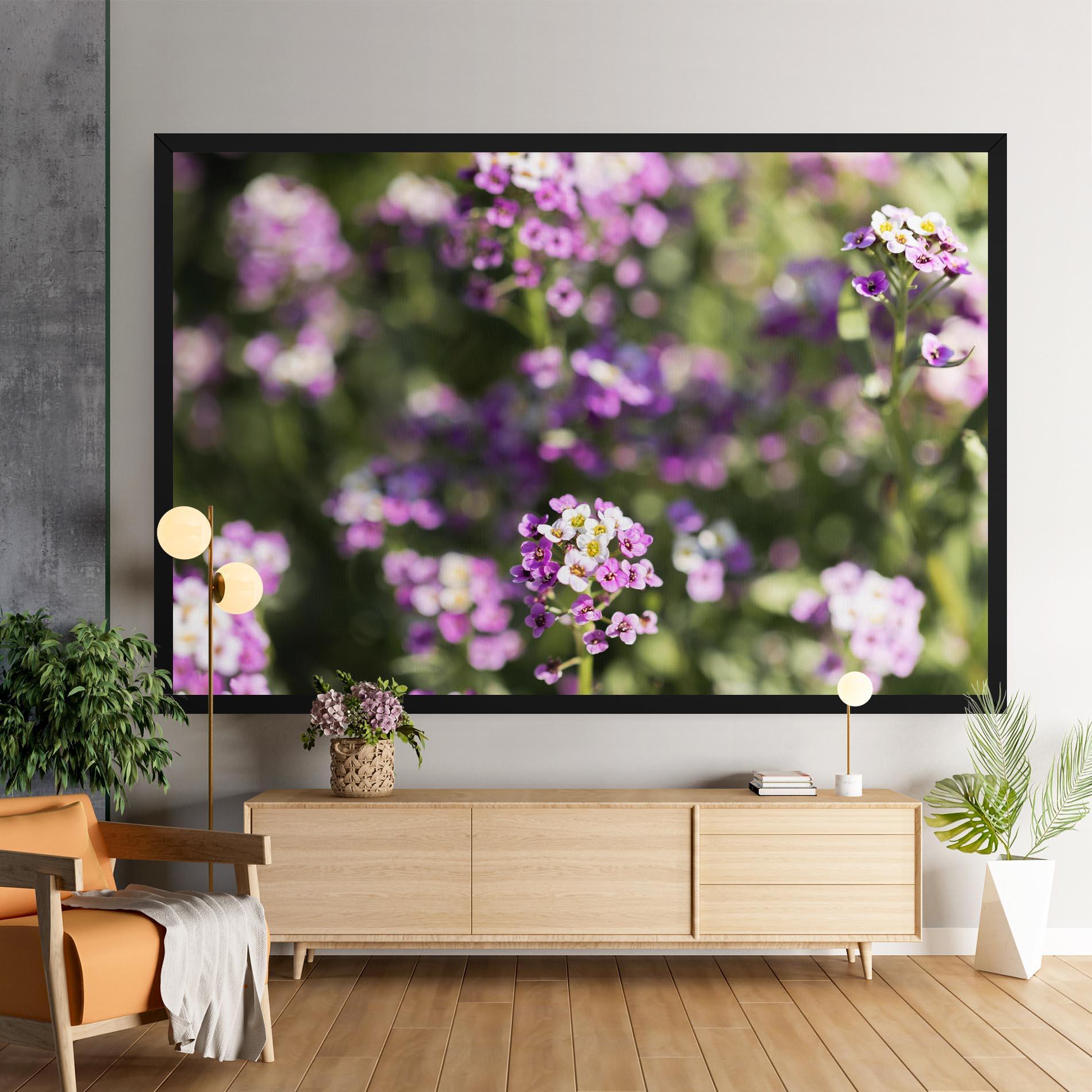 Tablou Canvas Wild Purple Field mockup 9