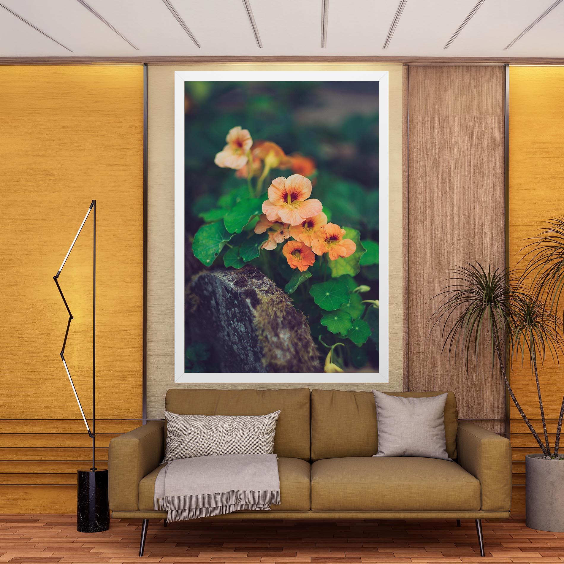 Tablou Canvas Small Pink Flowers mockup 9