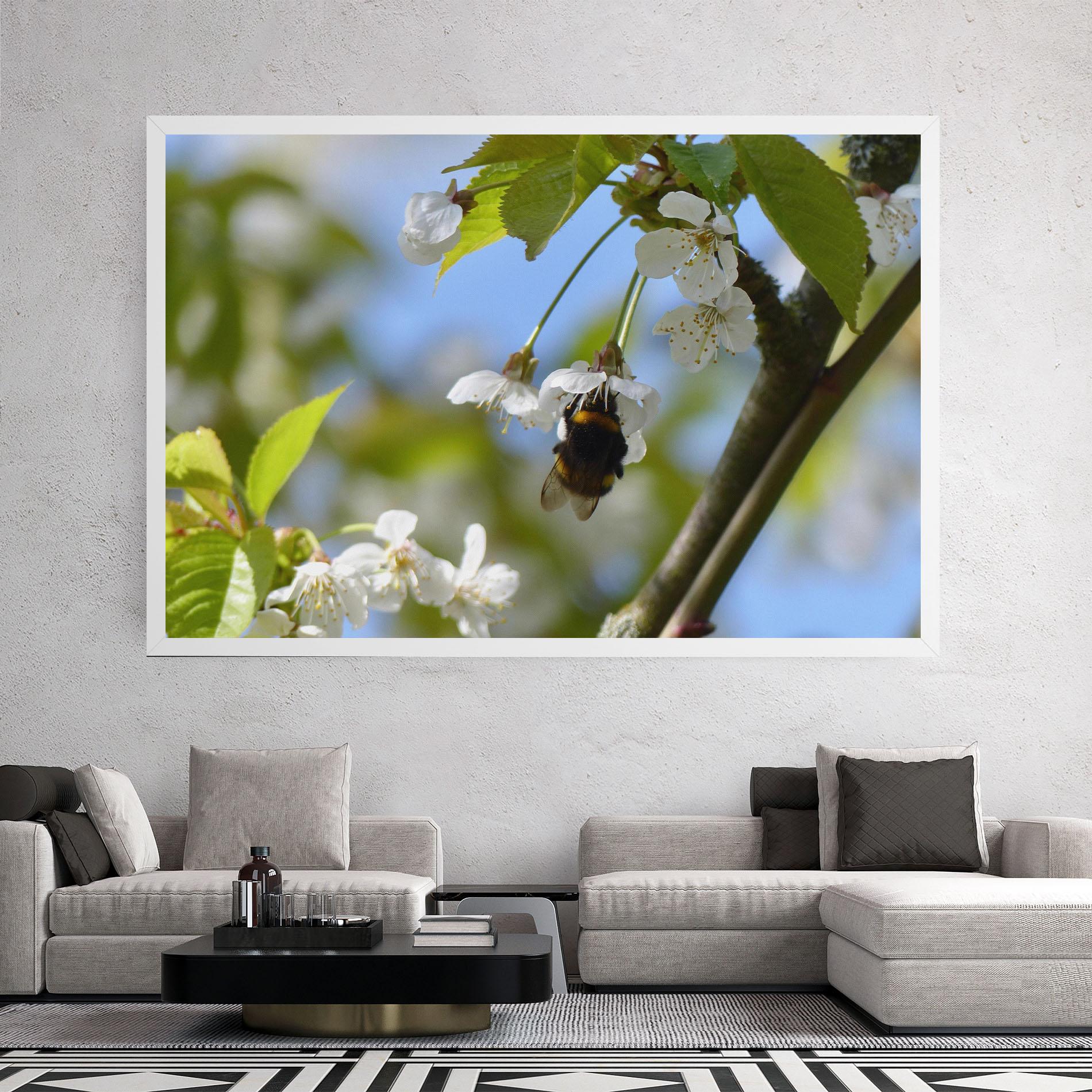 Tablou Canvas Bee Wild Tree mockup 2