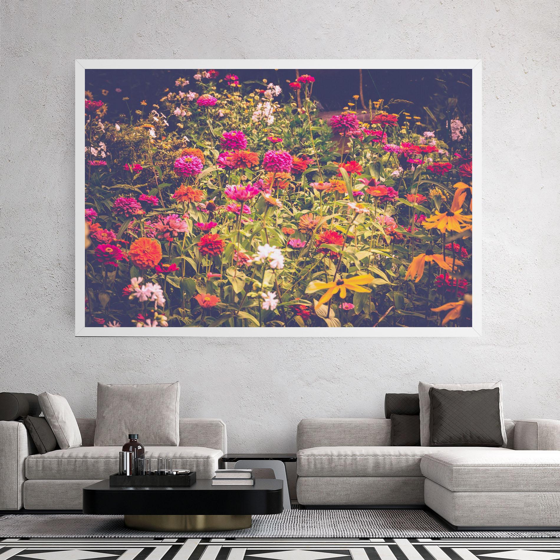 Tablou Canvas Colorful Wild Field mockup 2