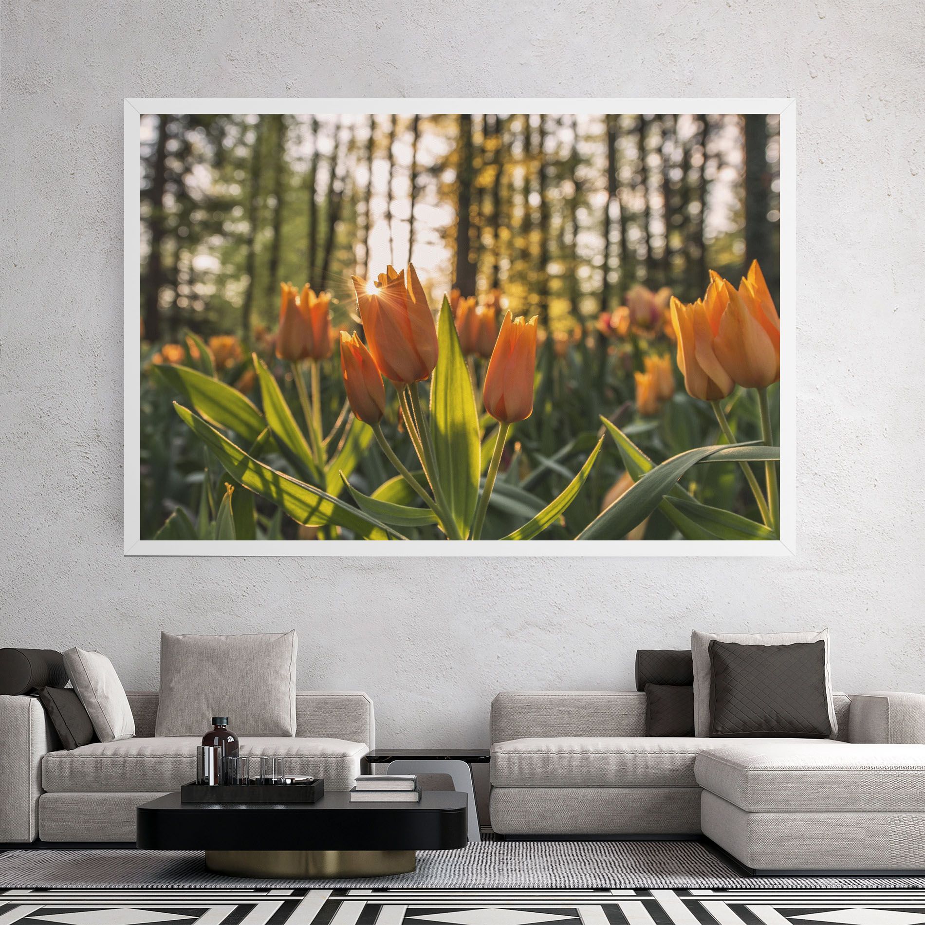Forest Tulips mockup 2