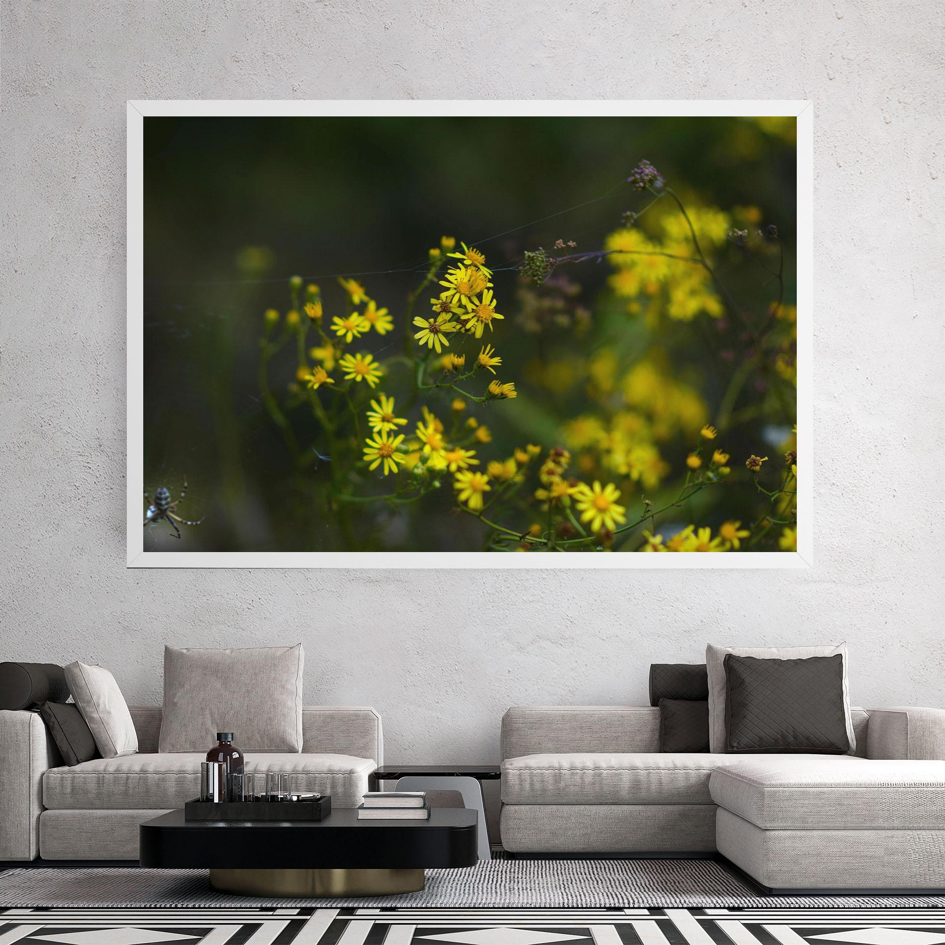 Tablou Canvas Small Wild Flowers mockup 2