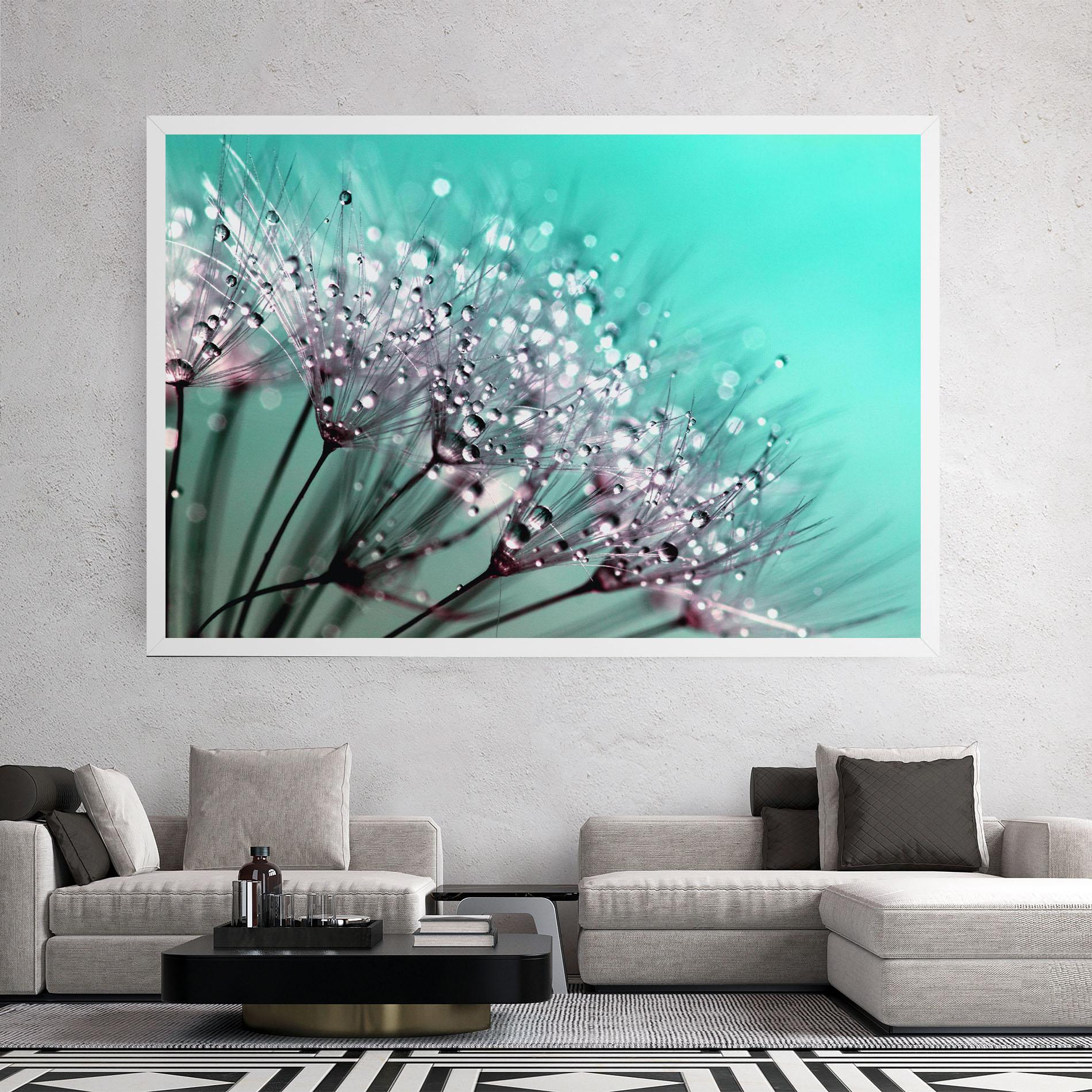 Tablou Canvas Water Flower mockup 2