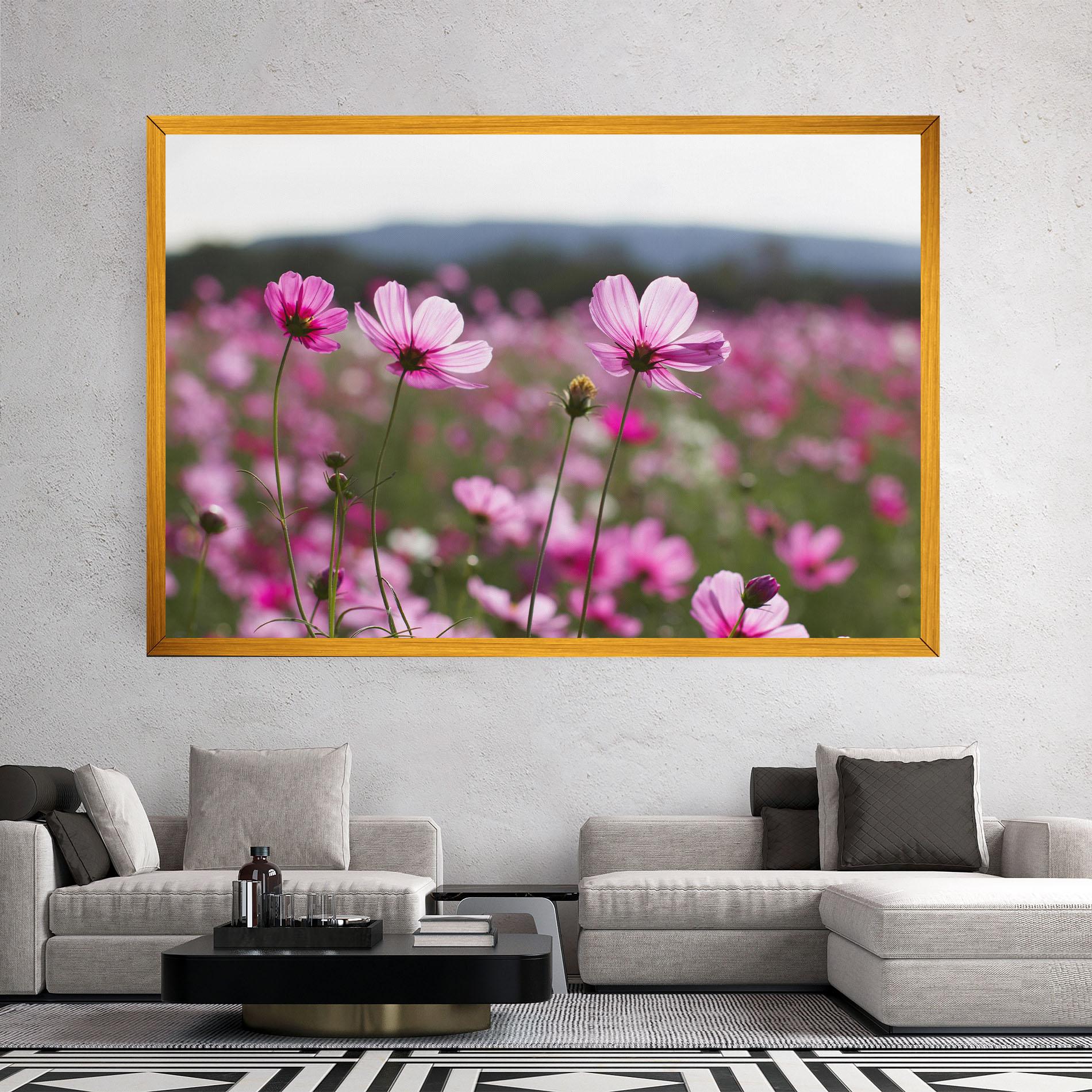 Tablou Canvas Cosmos Flower mockup 2