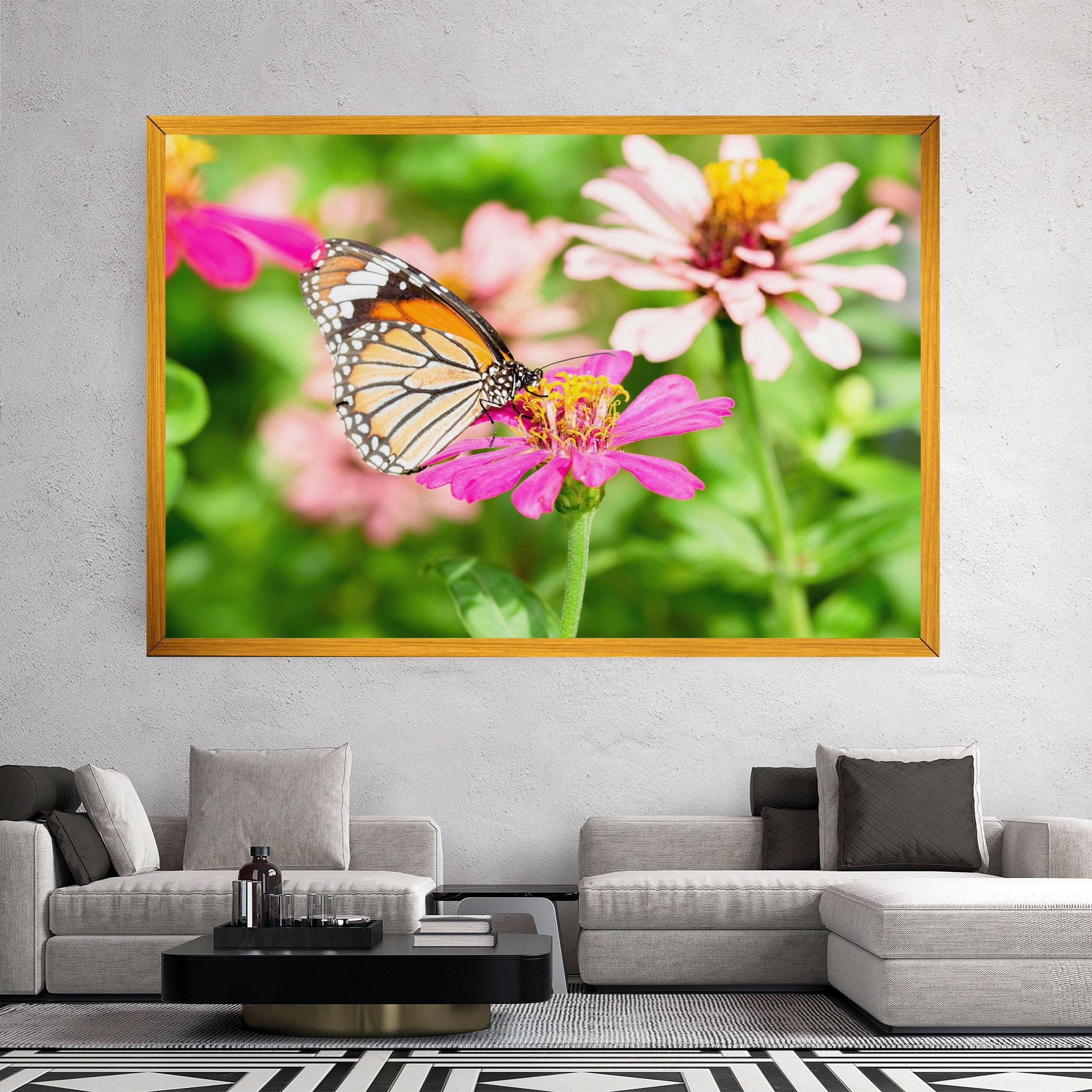 Tablou Canvas Daylight Butterfly mockup 2