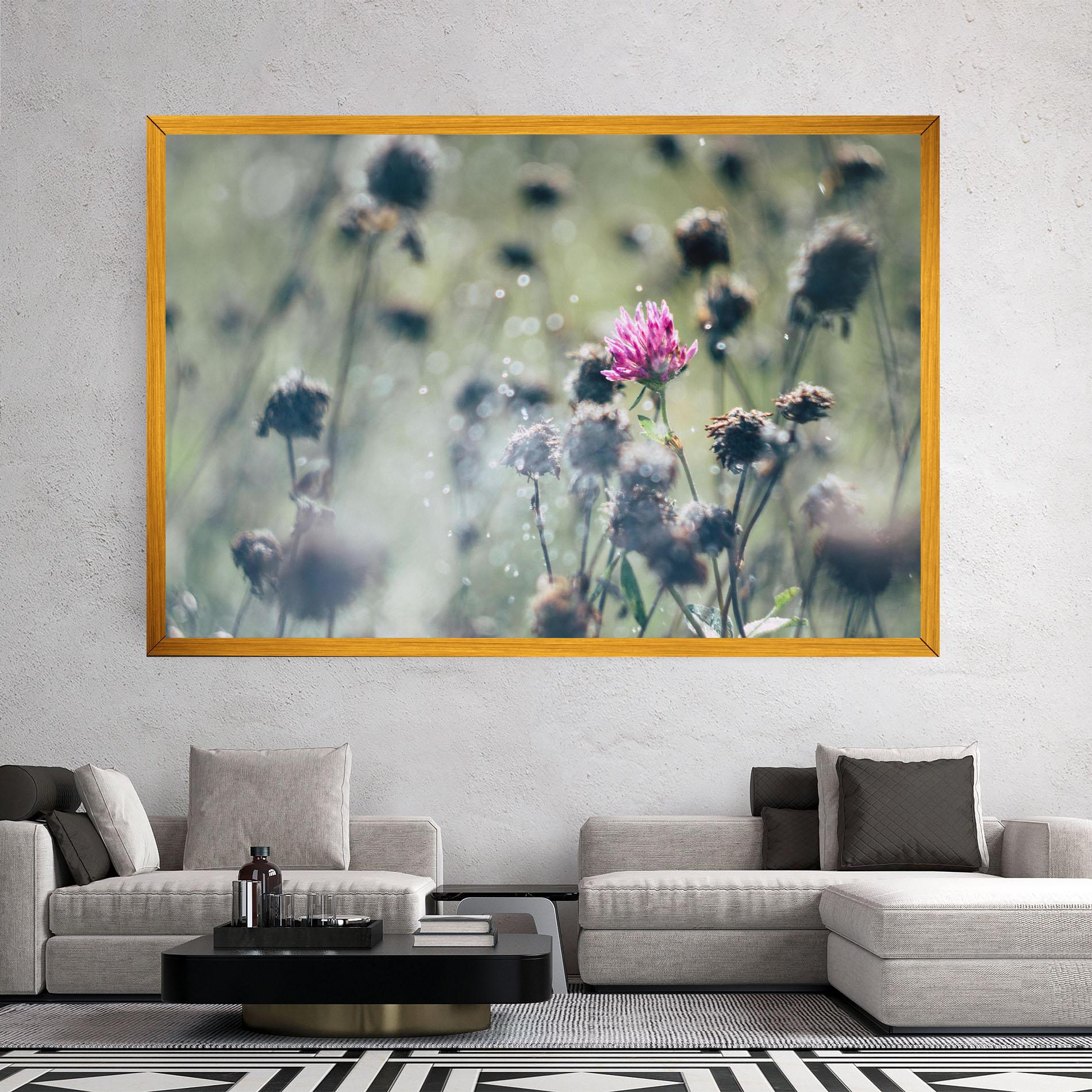 Tablou Canvas Dreamy Purple Flower mockup 2