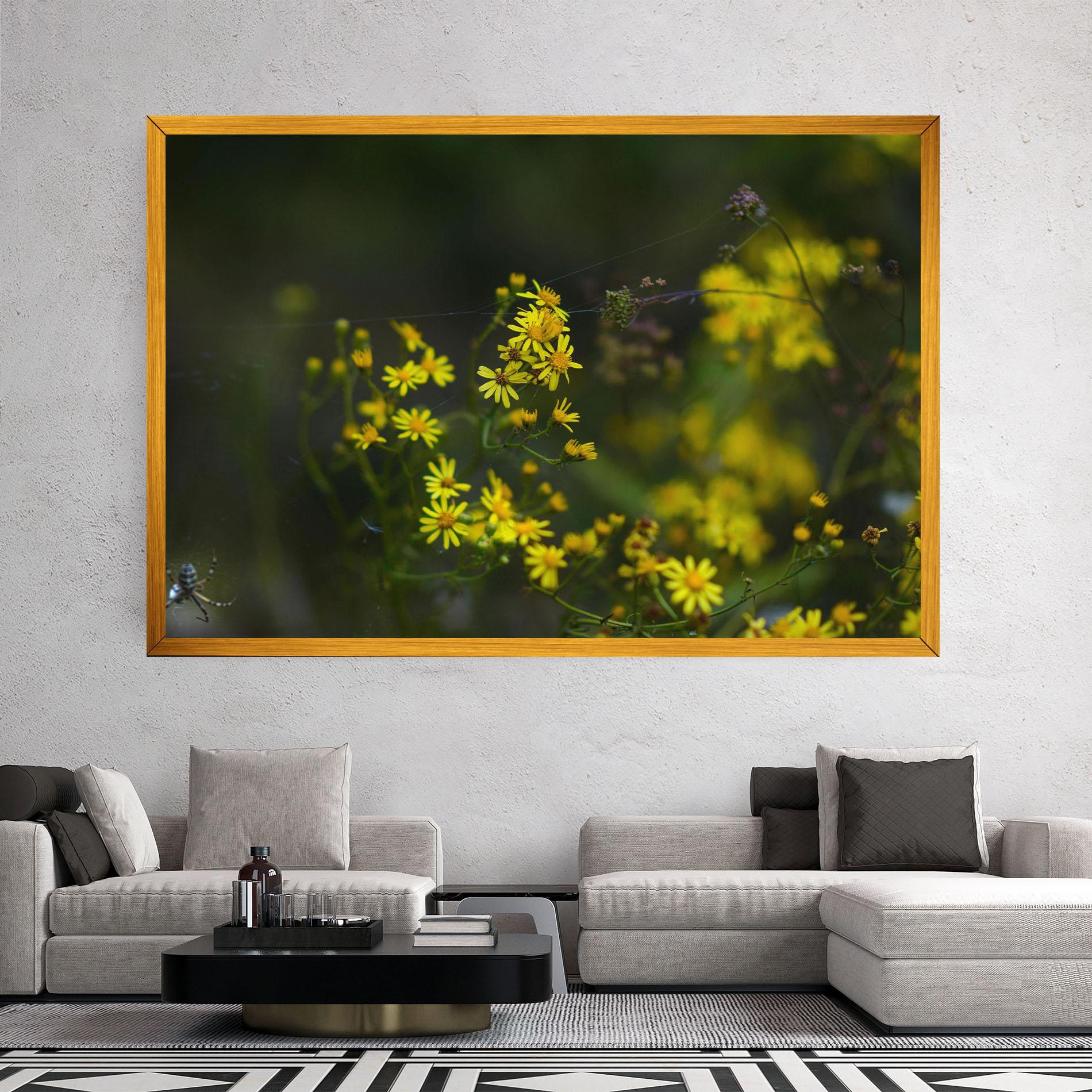 Tablou Canvas Small Wild Flowers mockup 2